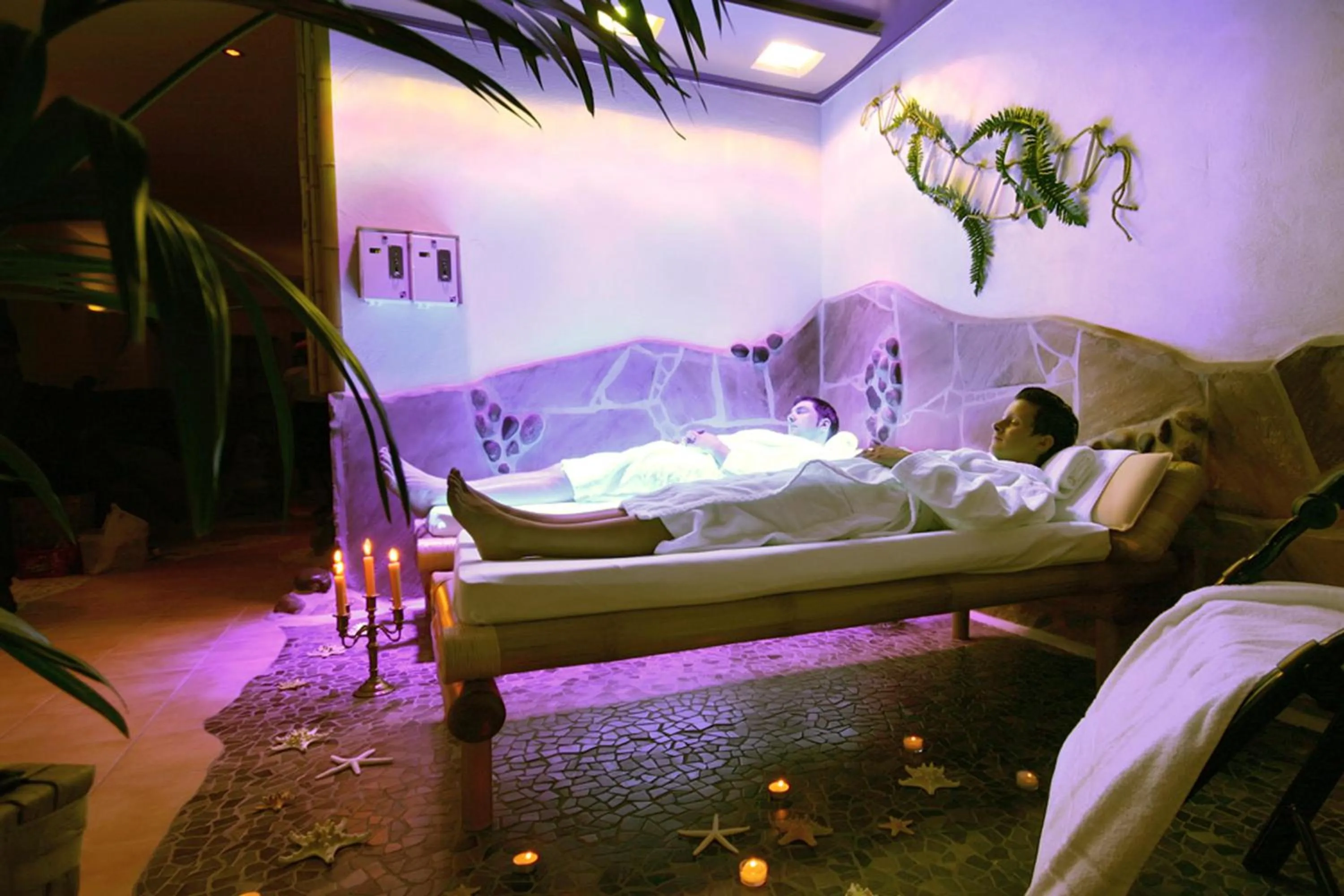 Spa and wellness centre/facilities, Bed in LandKomfort Hotel Elsenmann Garni