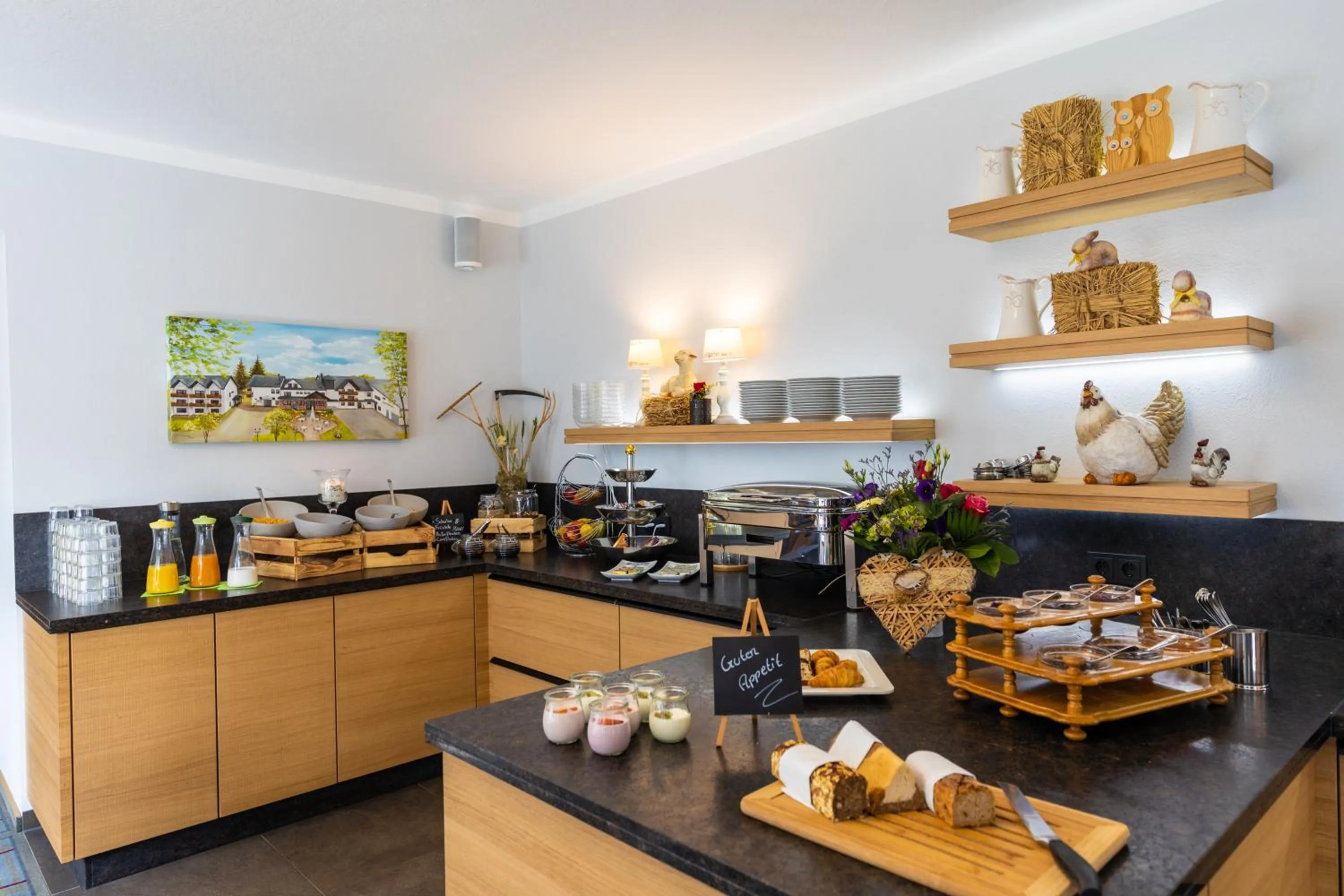 Food in LandKomfort Hotel Elsenmann Garni