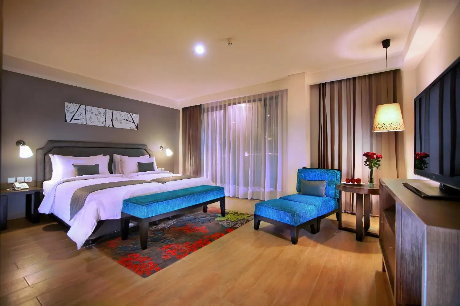 Bedroom, Bed in Harper Kuta Hotel by ASTON Bedroom, Bed in Harper Kuta Hotel by ASTON