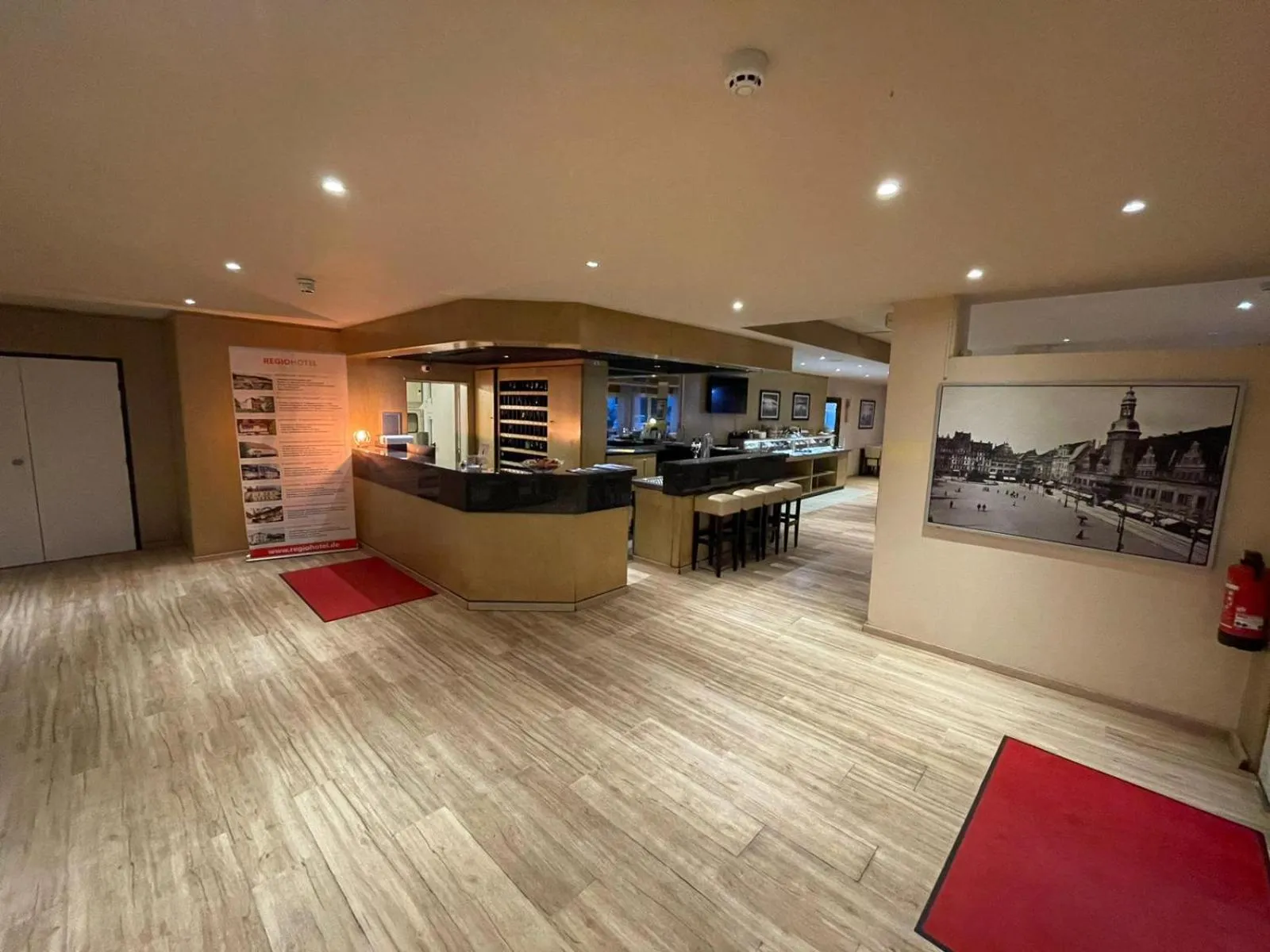 Lobby or reception in REGIOHOTEL Leipzig West