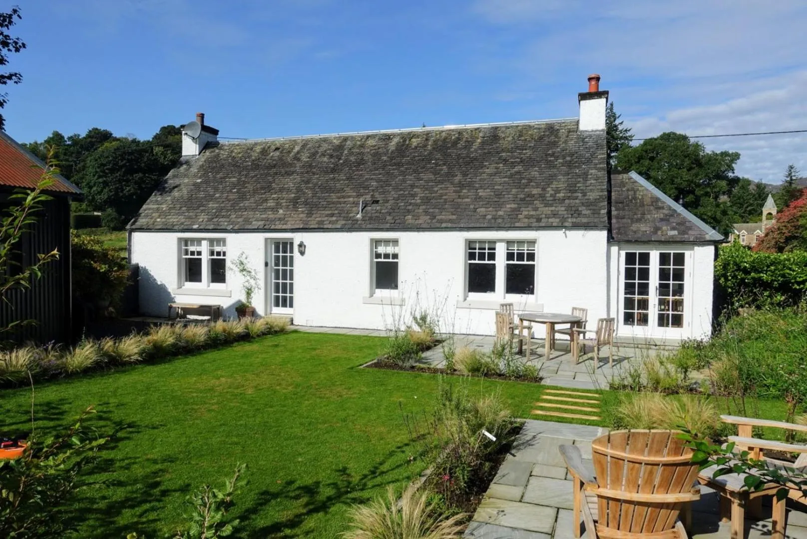 Garden in Ross Lodge