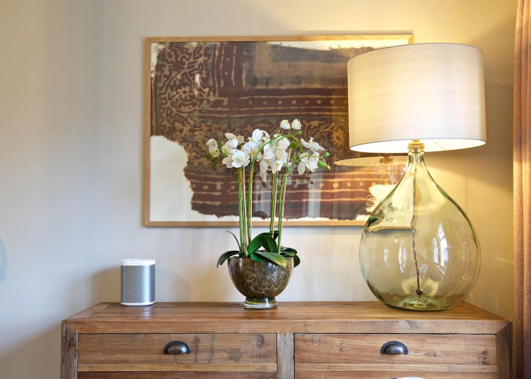 Living room in Ross Lodge