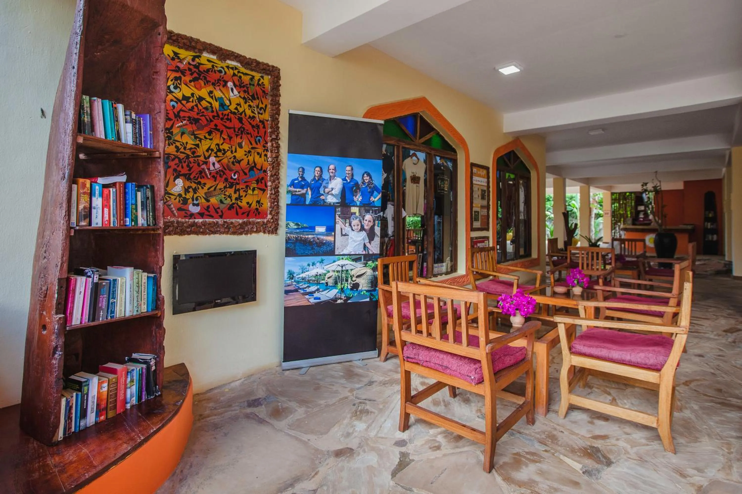 Lobby or reception in AHG Waridi Beach Resort &amp; SPA