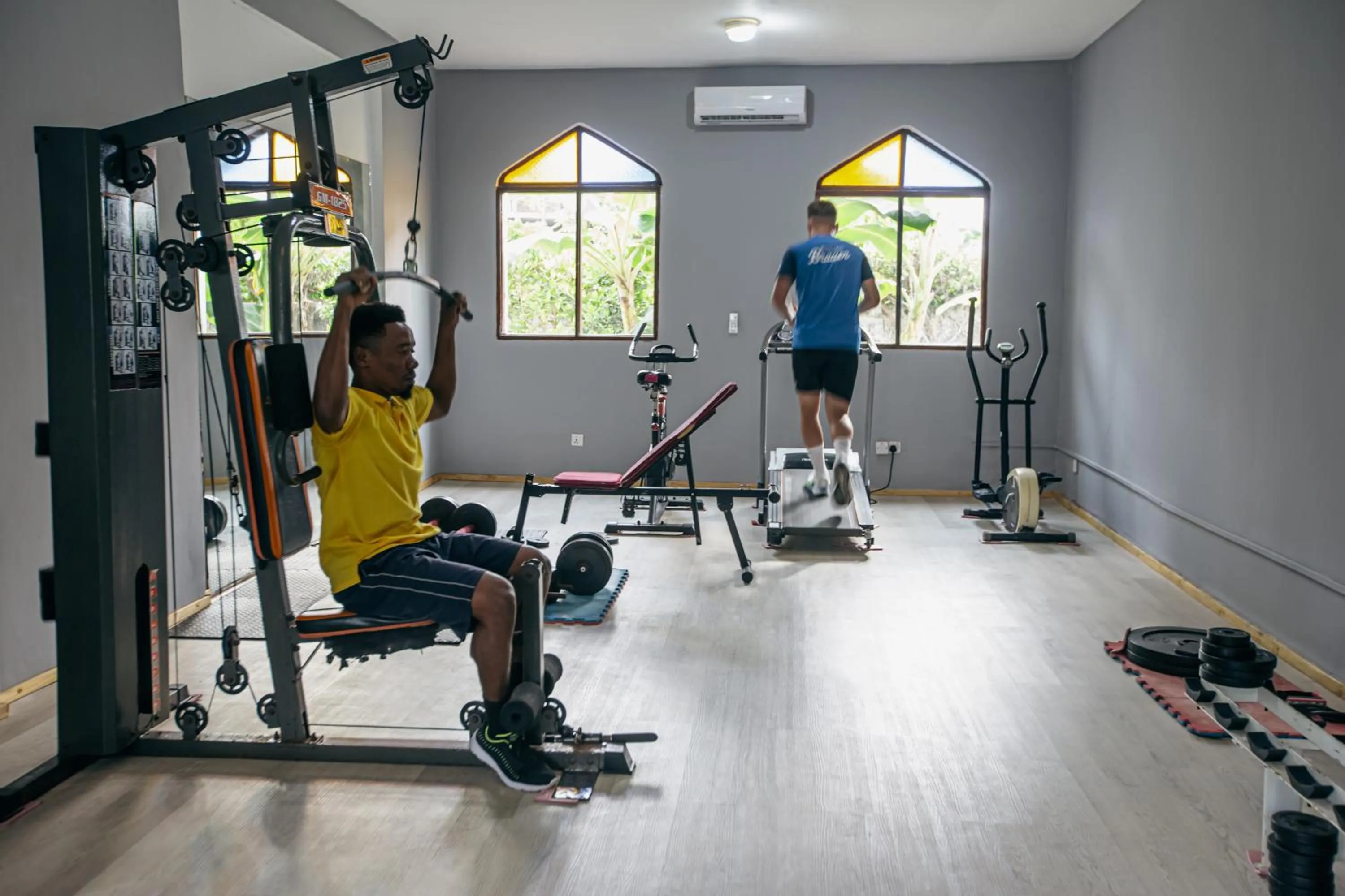 Fitness centre/facilities in AHG Waridi Beach Resort &amp; SPA