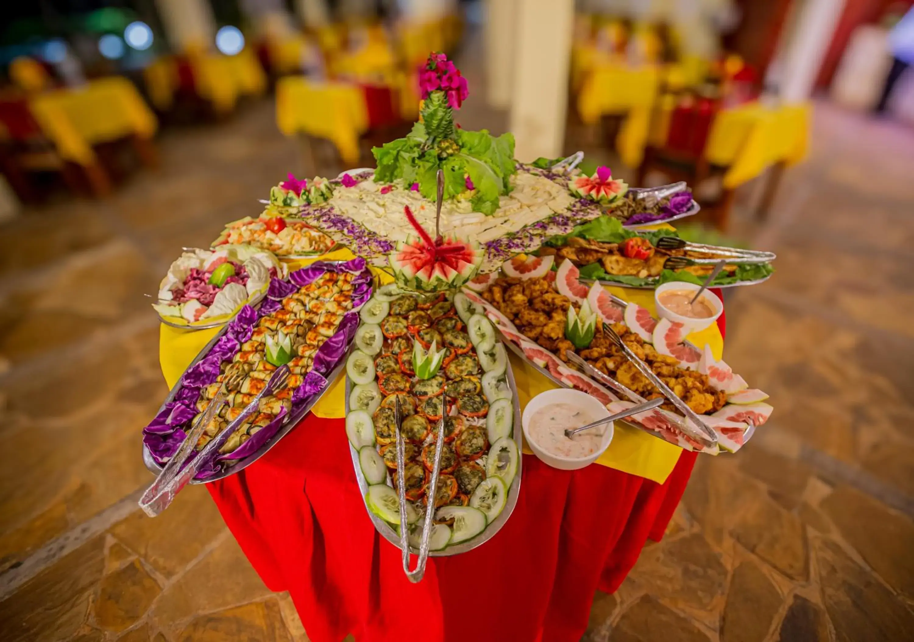 Food in AHG Waridi Beach Resort & SPA Food in AHG Waridi Beach Resort & SPA