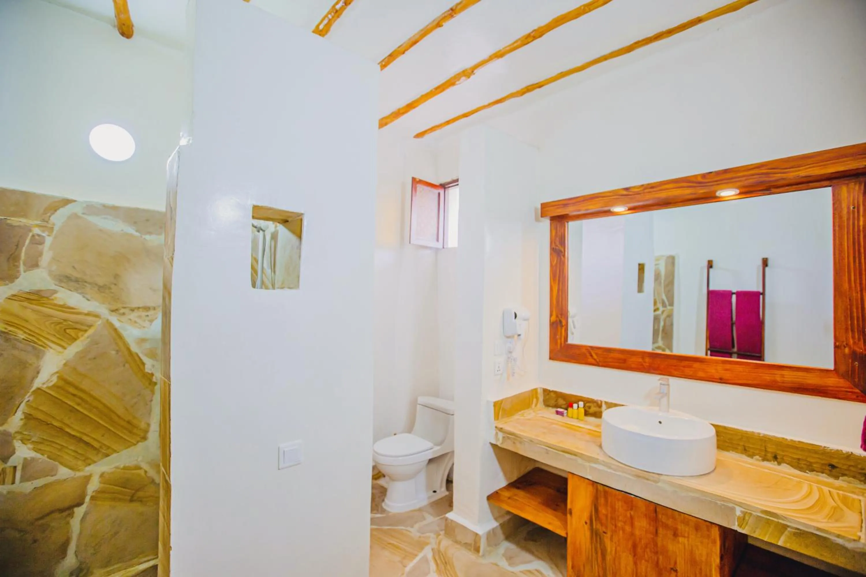 Bathroom in AHG Waridi Beach Resort &amp; SPA