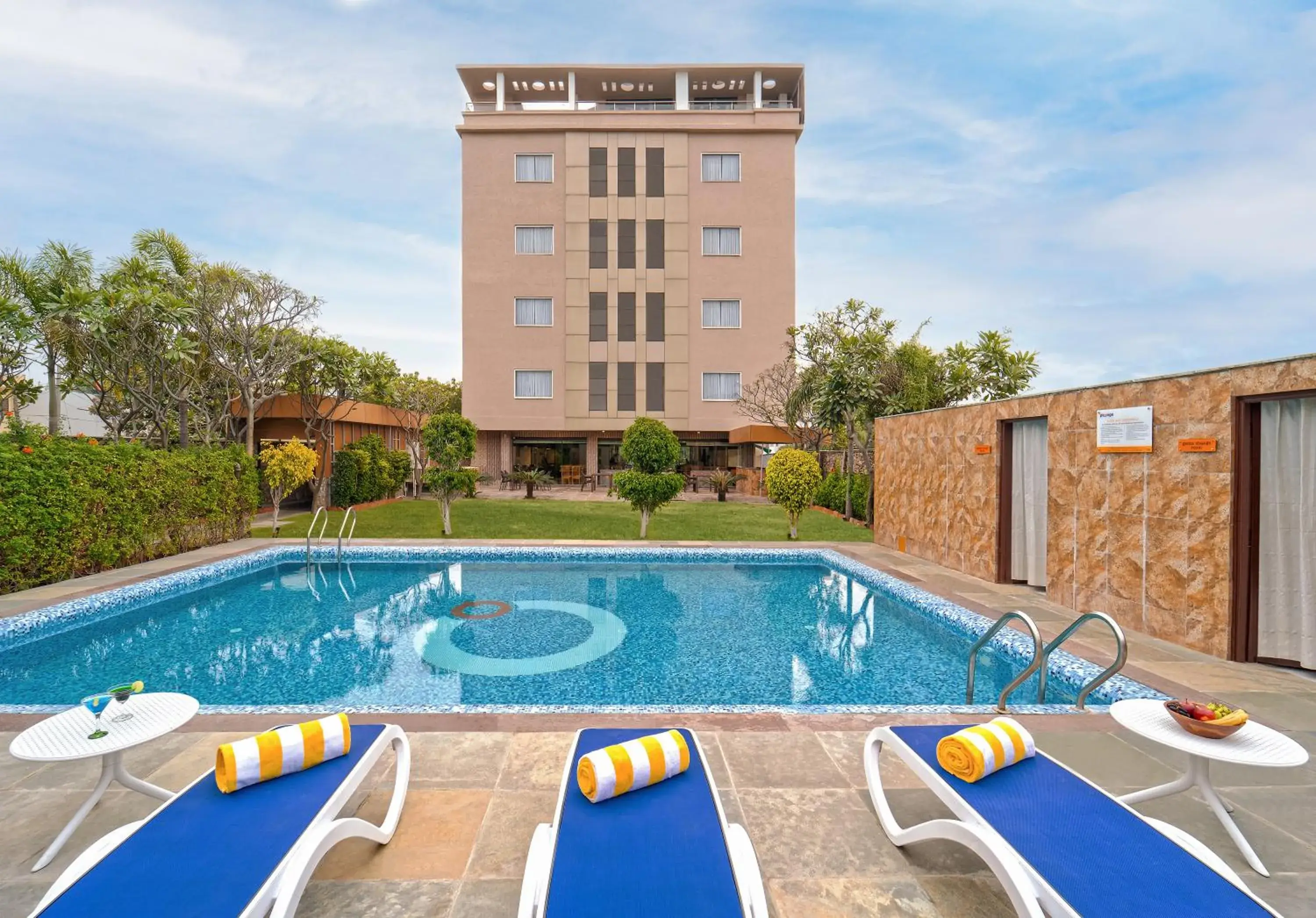 Pool view in Zone Connect by The Park,Udaipur Pool view in Zone Connect by The Park,Udaipur