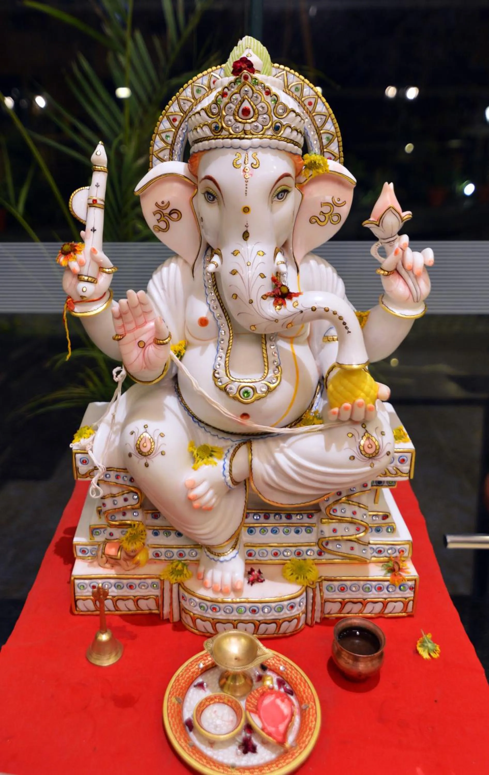 Decorative detail in Zone Connect by The Park,Udaipur