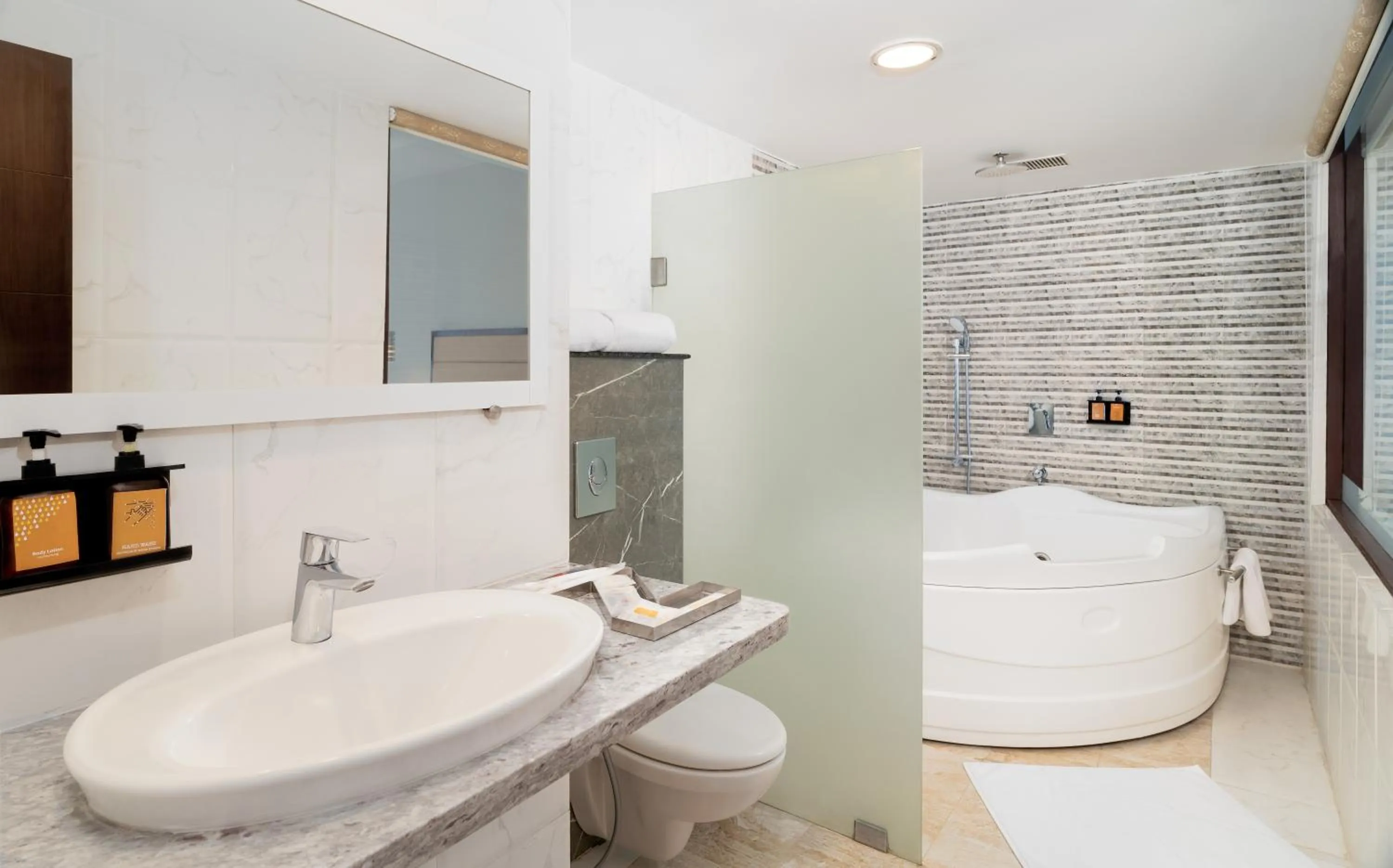 Shower in Zone Connect by The Park,Udaipur