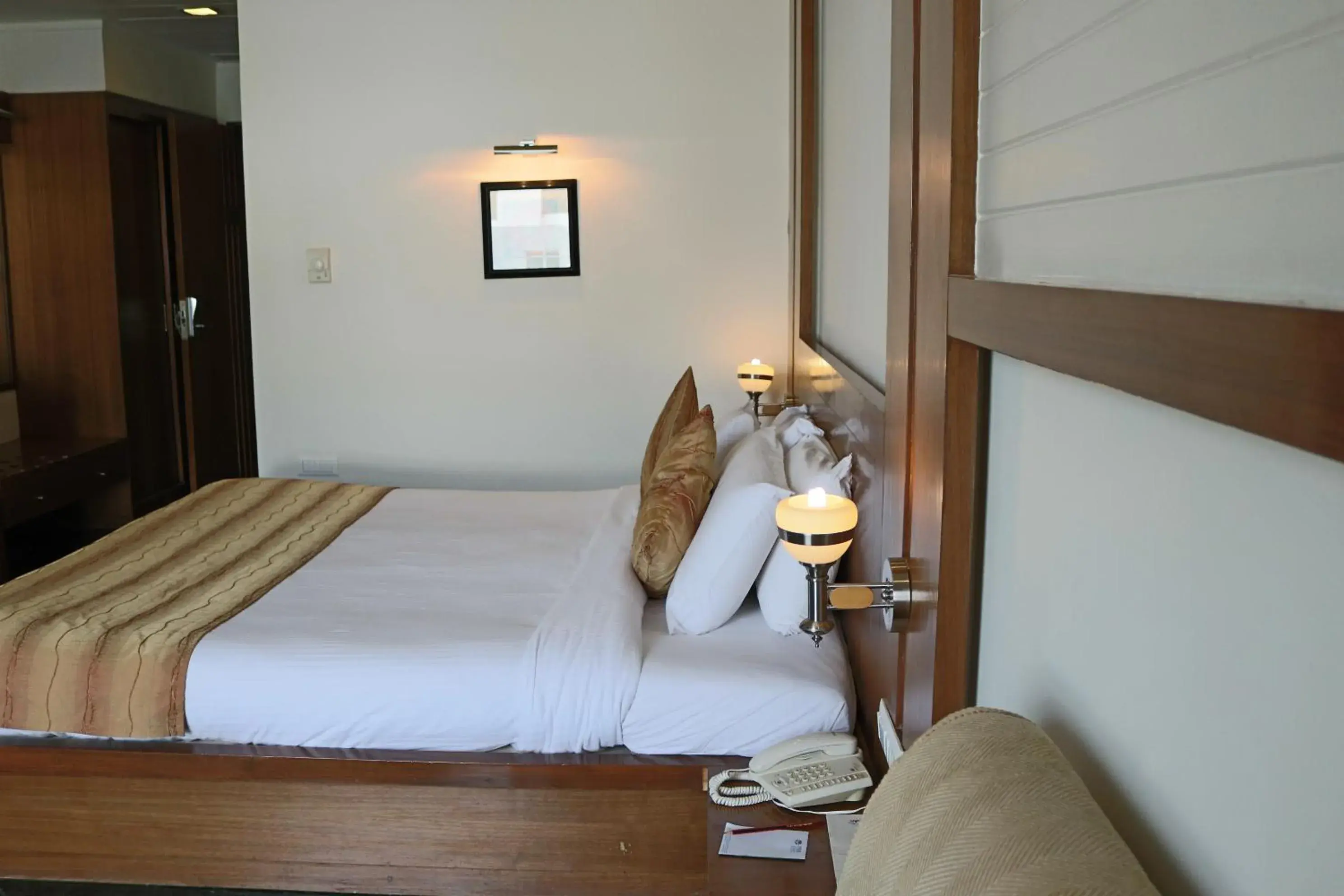 Bed in Inder Residency Resort & Spa Udaipur Bed in Inder Residency Resort & Spa Udaipur