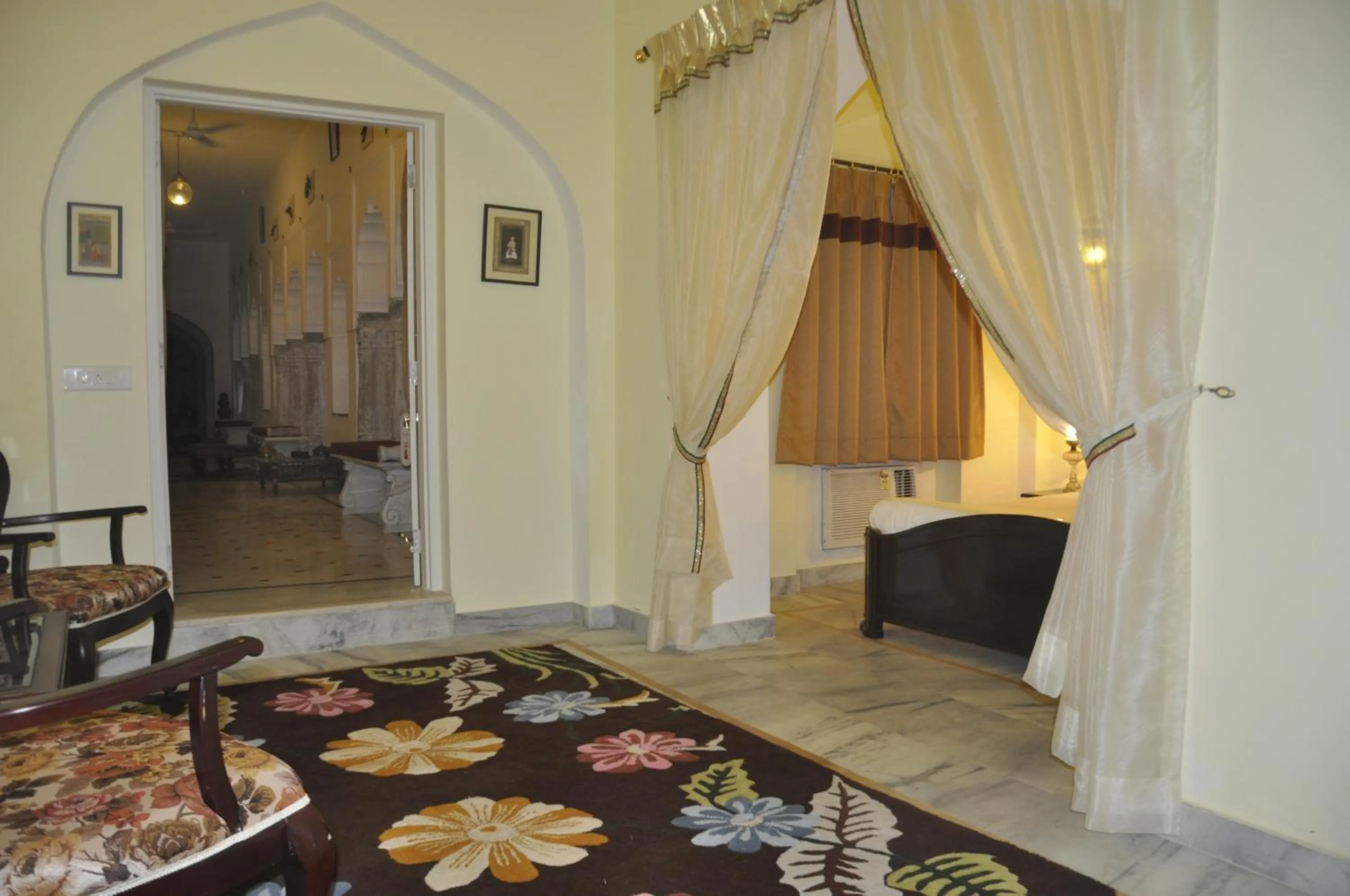 Bedroom in Castle Khandela A Heritage Castle