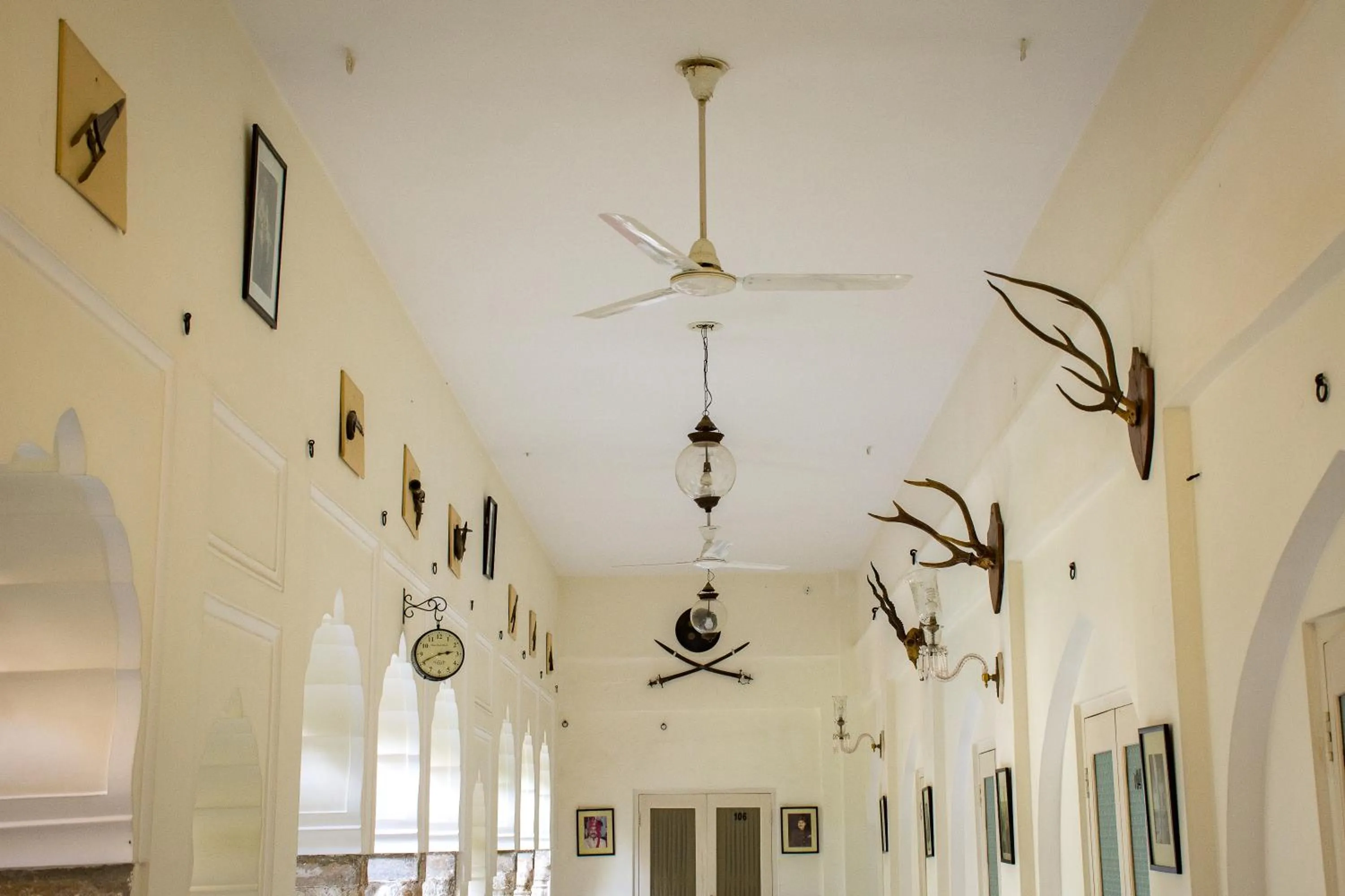 Decorative detail in Castle Khandela A Heritage Castle