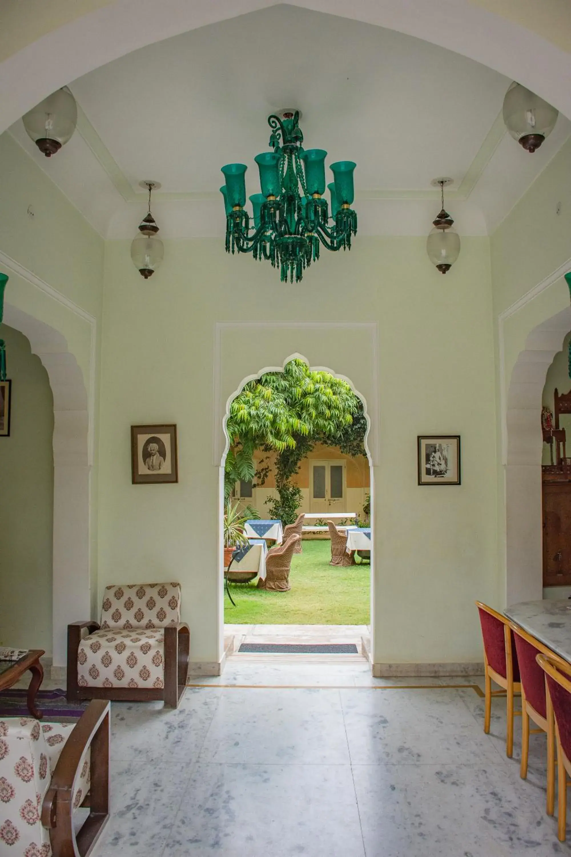 Garden view in Castle Khandela A Heritage Castle Garden view in Castle Khandela A Heritage Castle