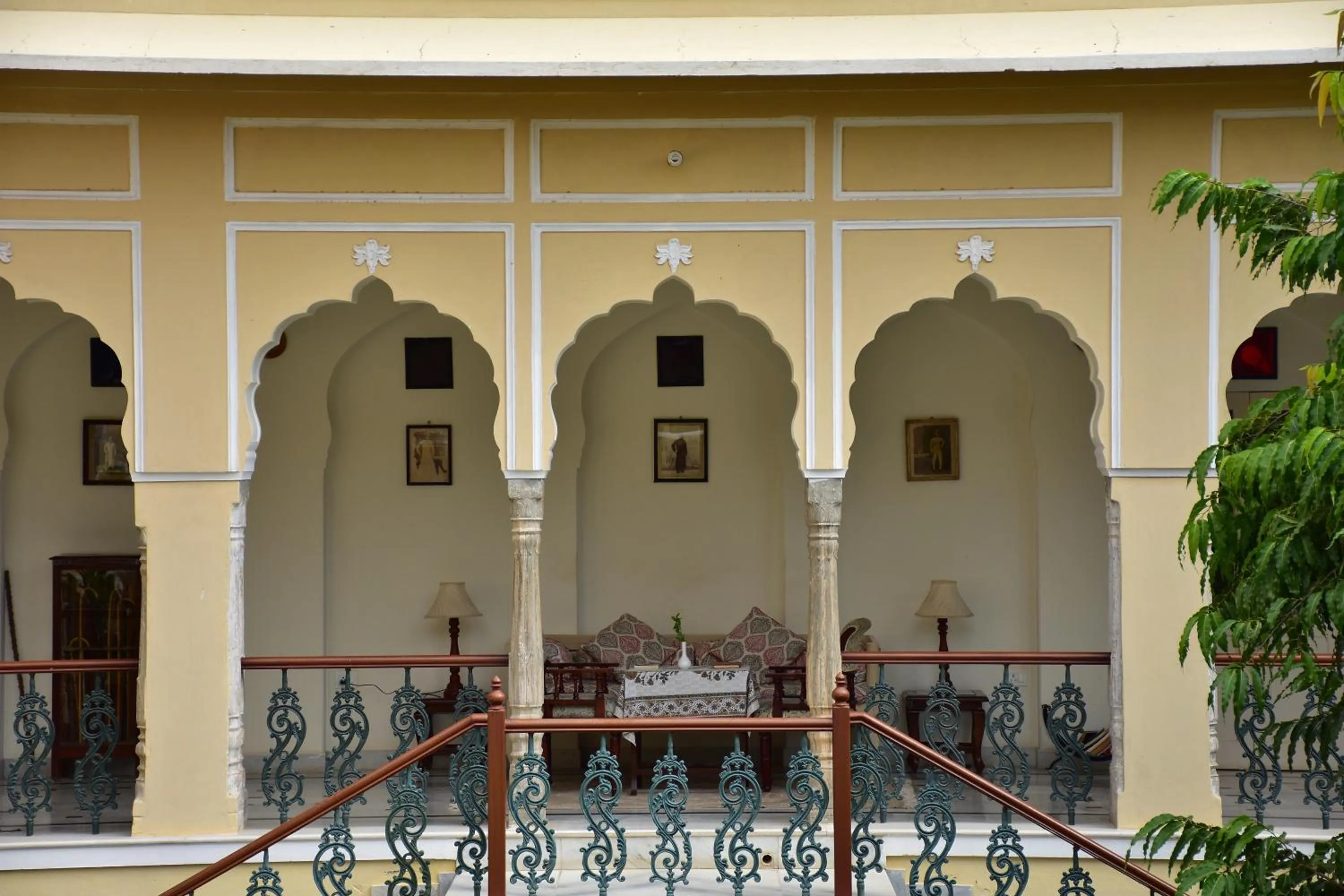 Facade/entrance in Castle Khandela A Heritage Castle
