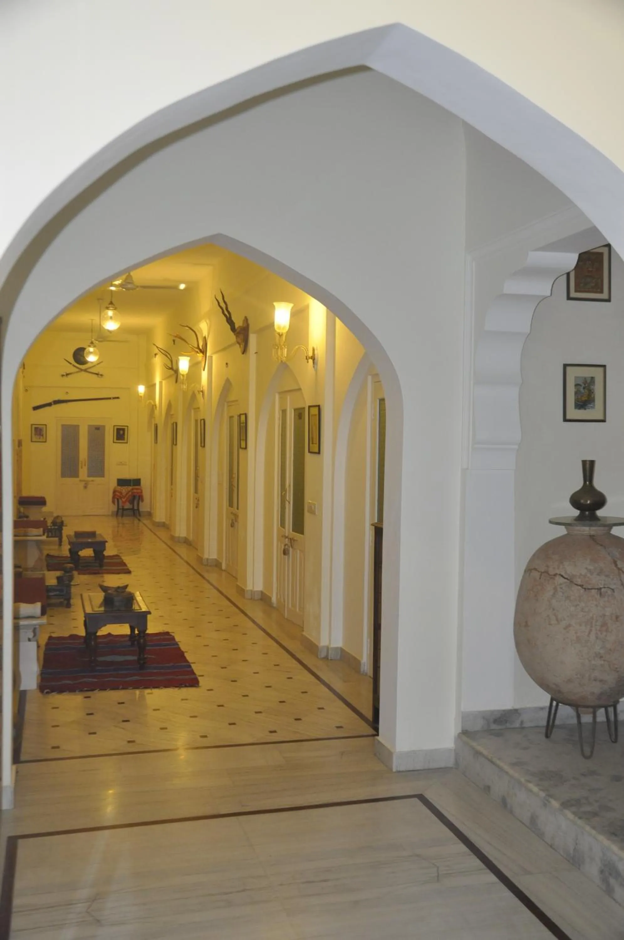 Bed in Castle Khandela A Heritage Castle