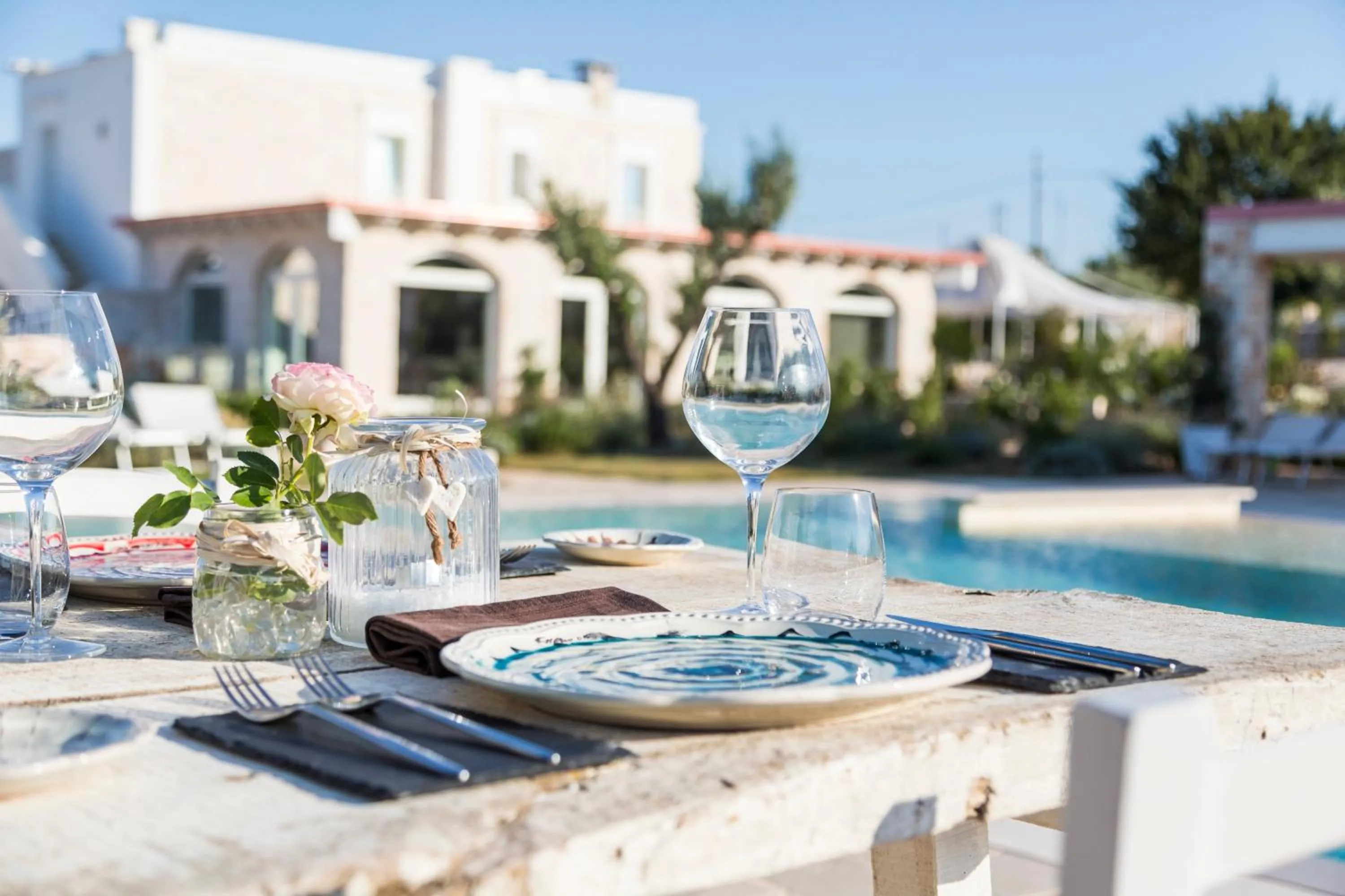 Patio in Leonardo Trulli Resort