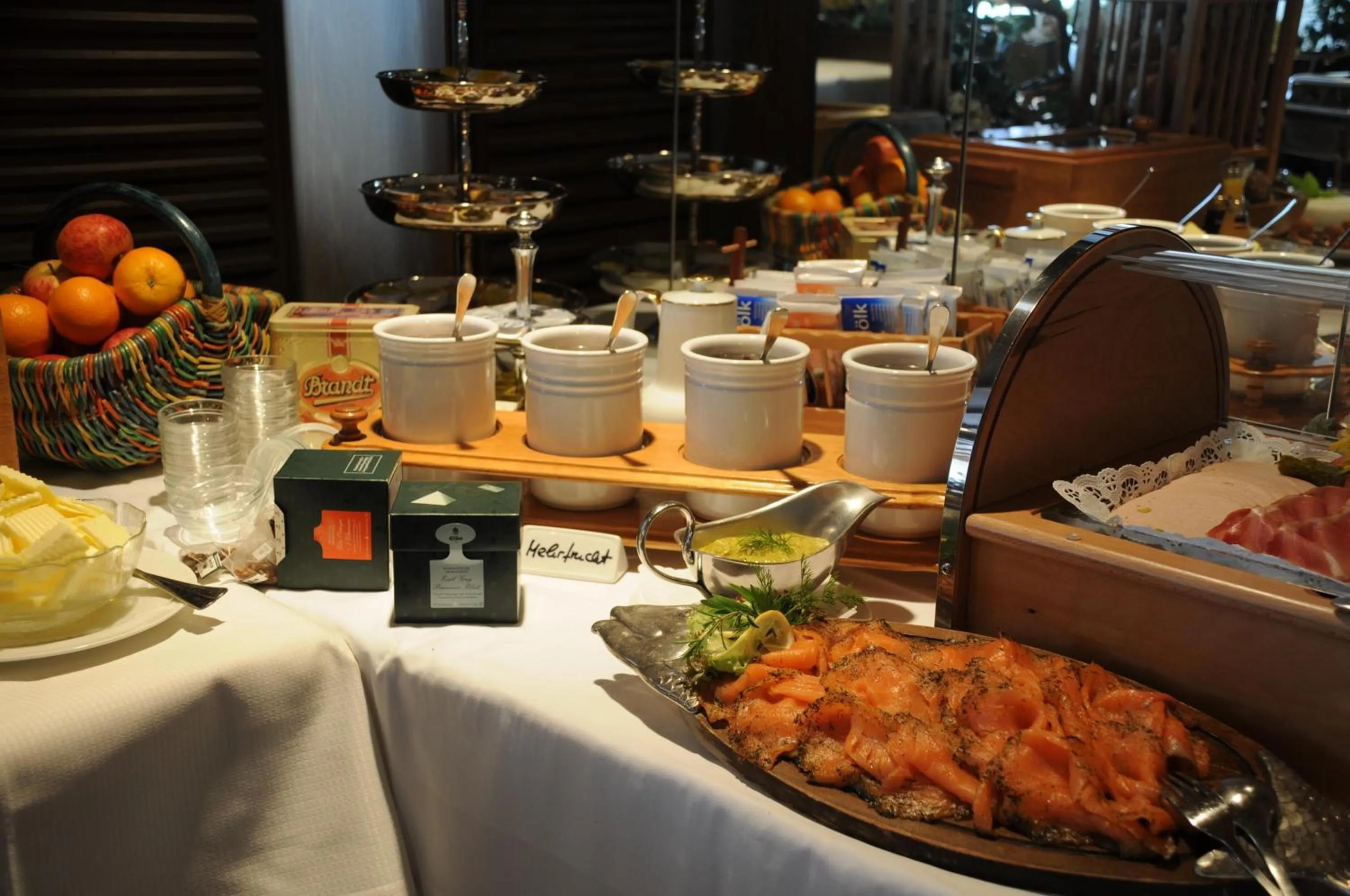 Buffet breakfast in Hotel Central