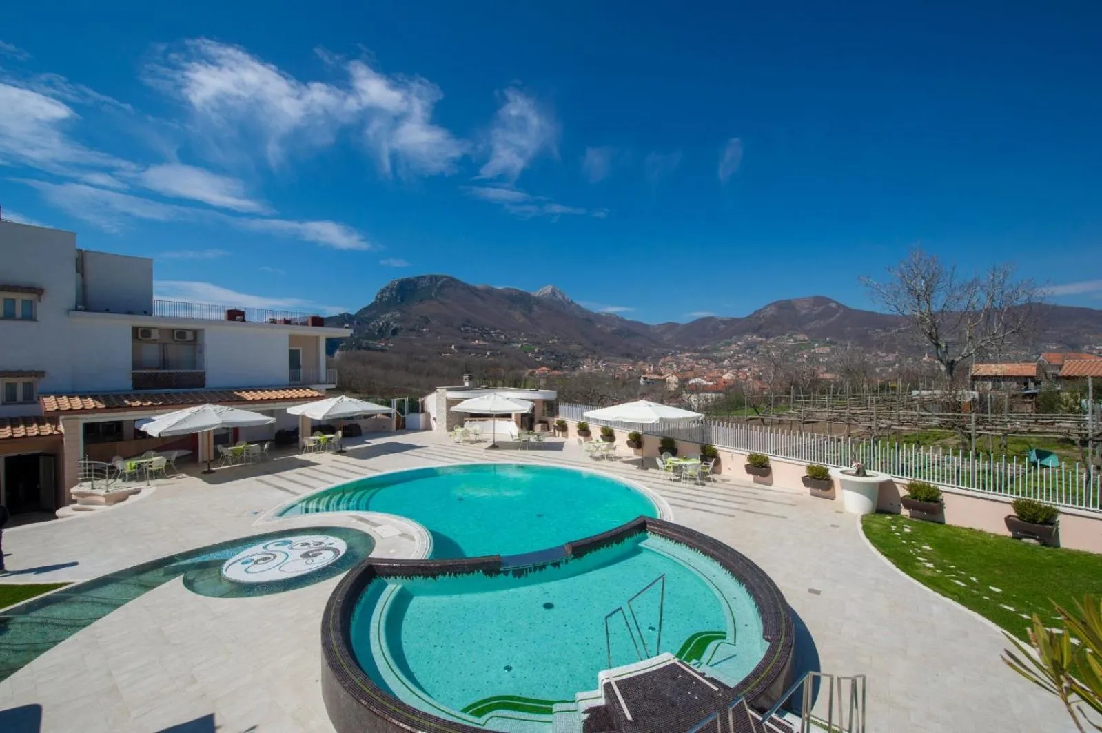 Swimming pool in Hotel le Rocce - Agerola, Amalfi Coast