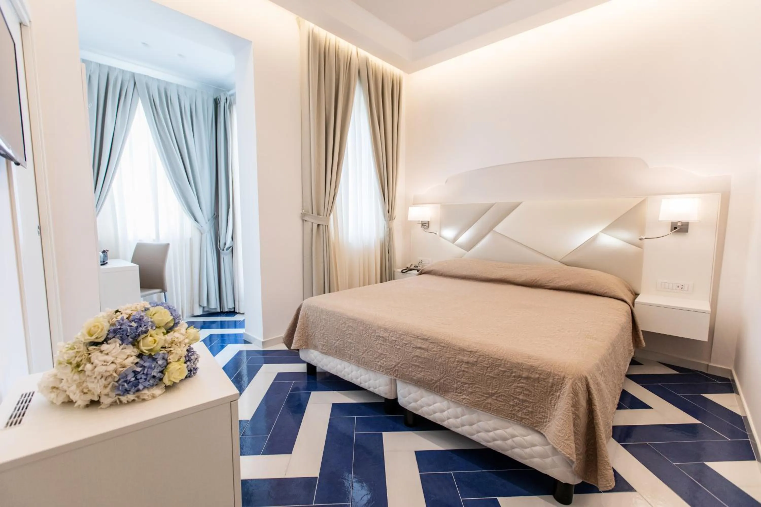 Bedroom in Hotel le Rocce - Agerola, Amalfi Coast