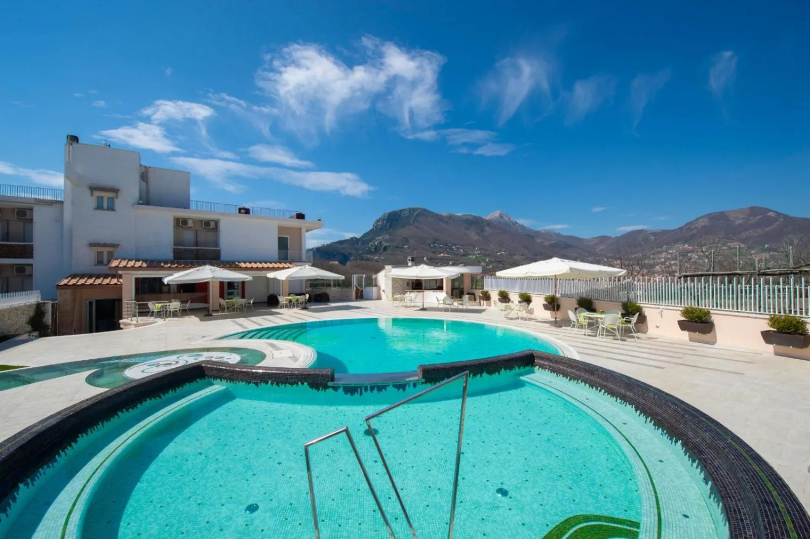 Swimming pool in Hotel le Rocce - Agerola, Amalfi Coast