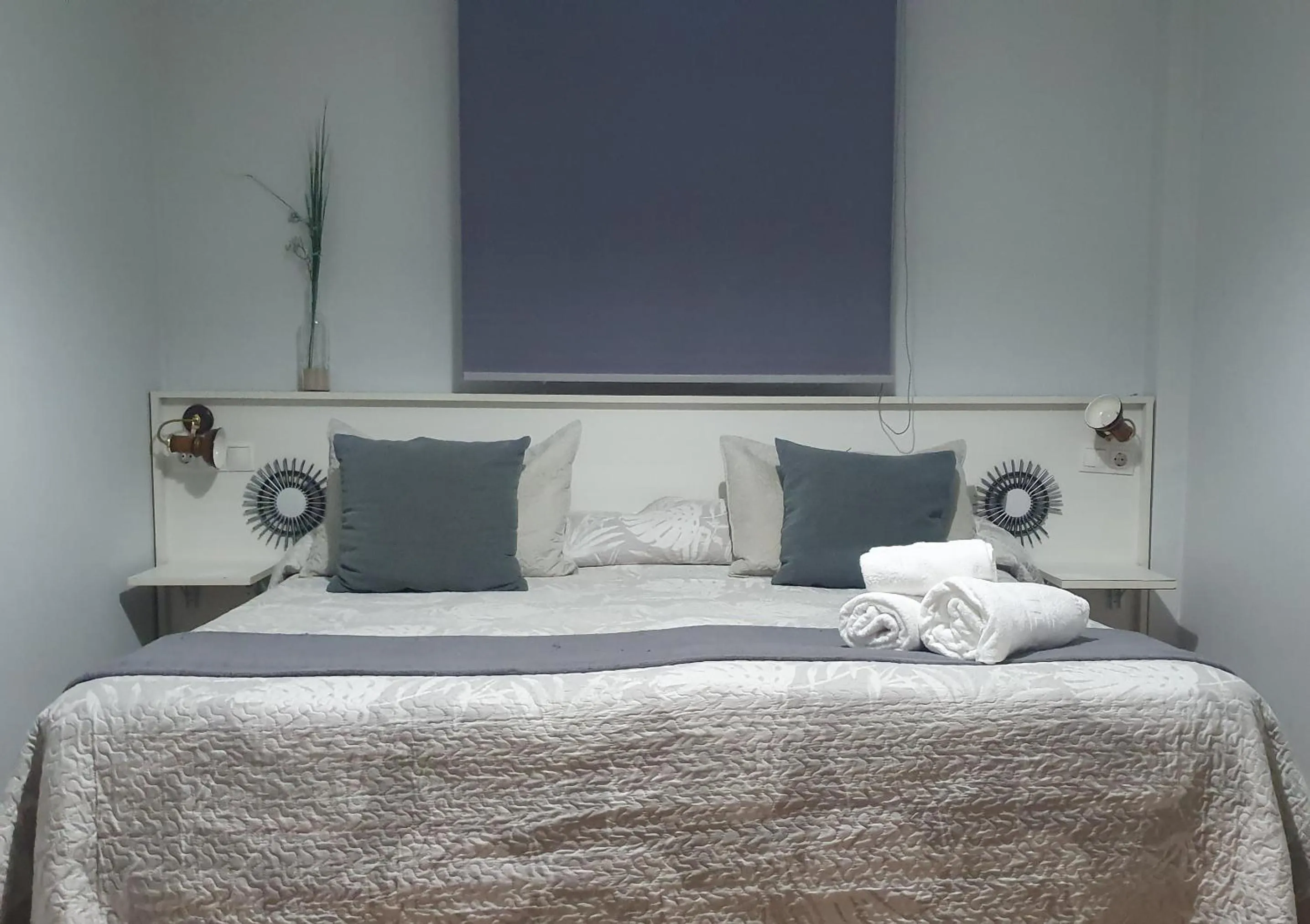 Bed in LUNA-Guest Rooms