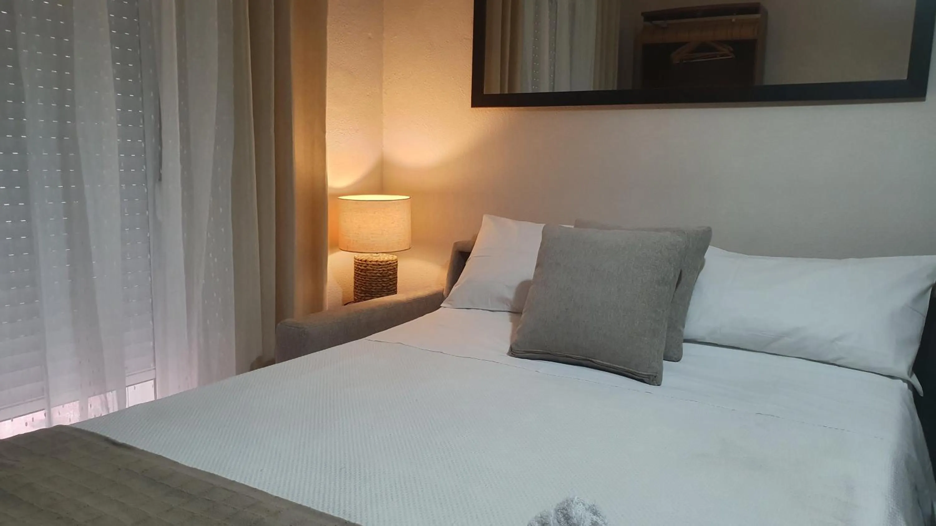 Bed in LUNA-Guest Rooms