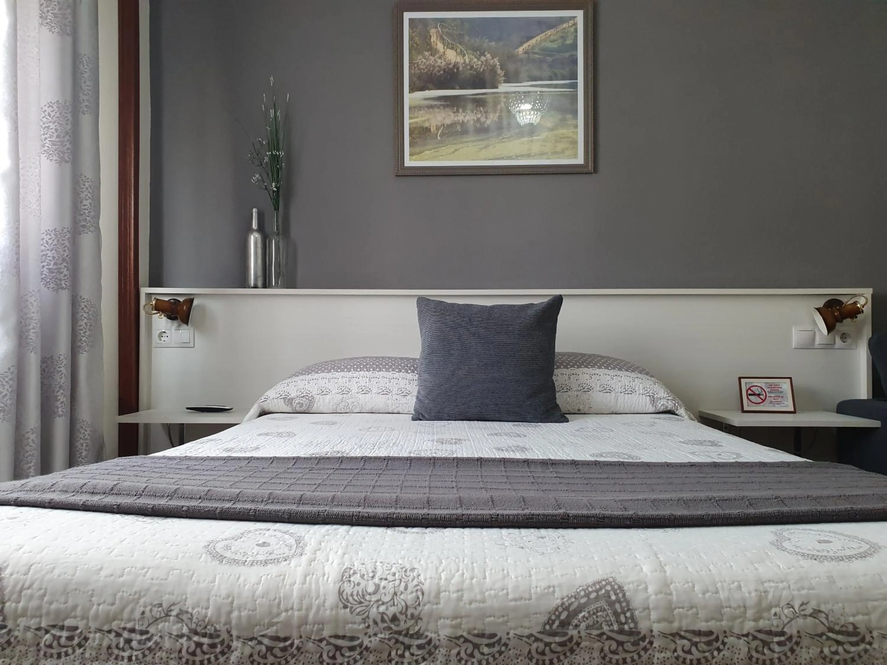 Bed in LUNA-Guest Rooms