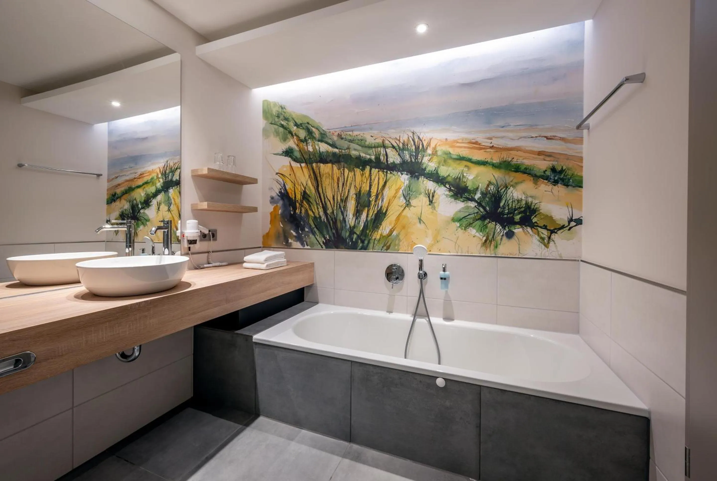 Bathroom in Köhlers Forsthaus Wellness & Genuss Hotel