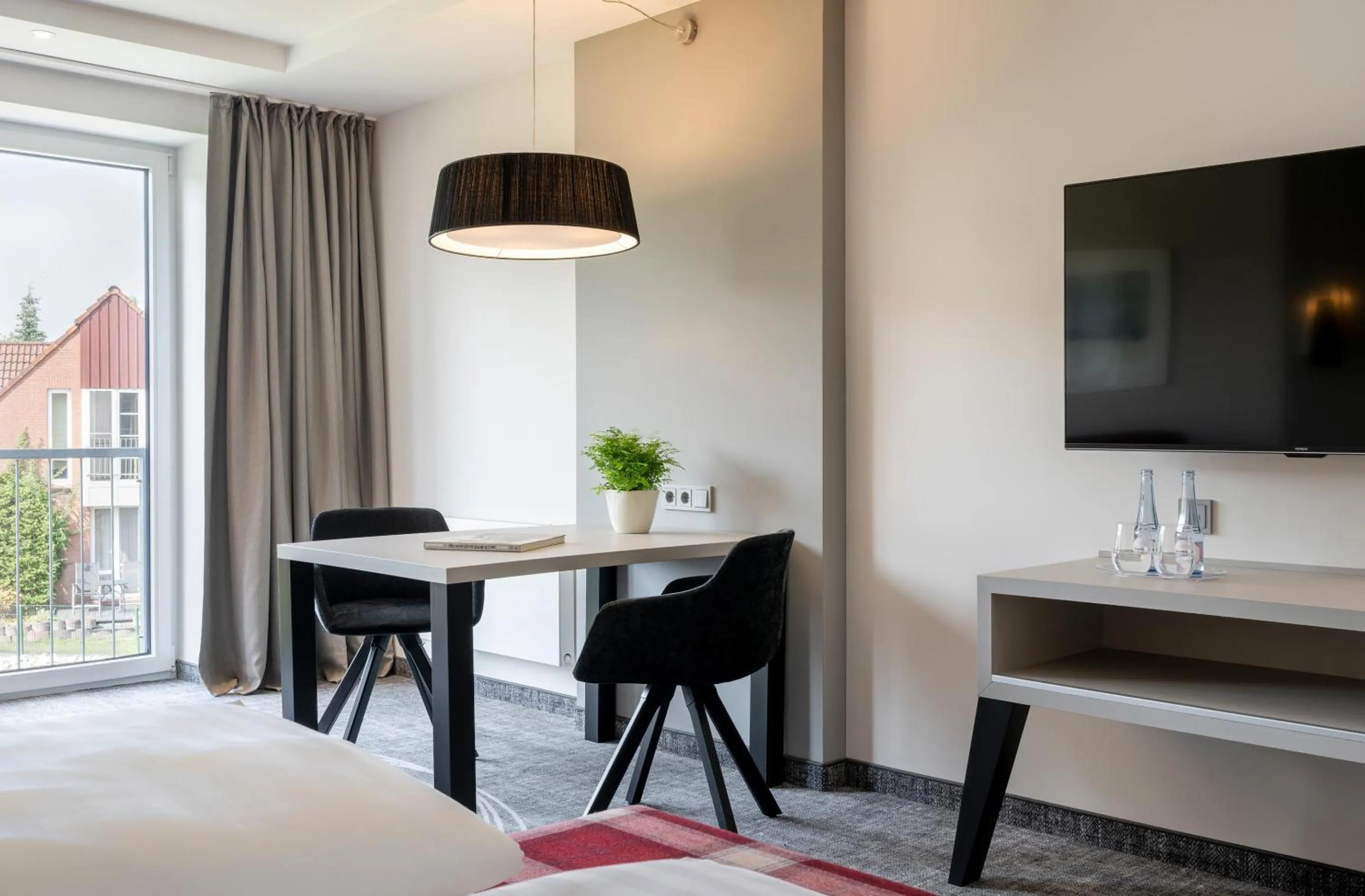 TV and multimedia, Bed in Köhlers Forsthaus Wellness & Genuss Hotel