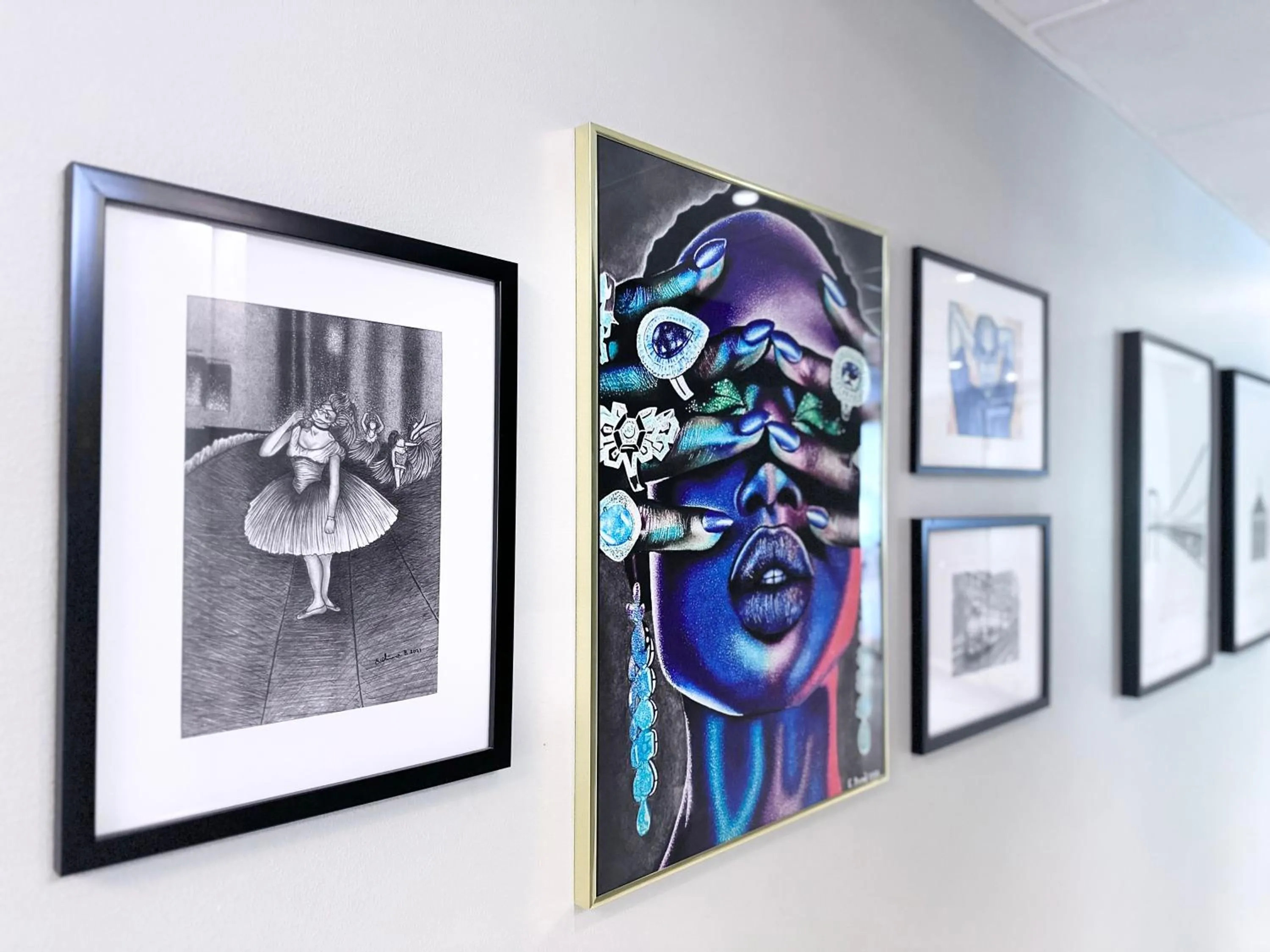 Decorative detail in Linnéplatsens Hotell & Vandrarhem