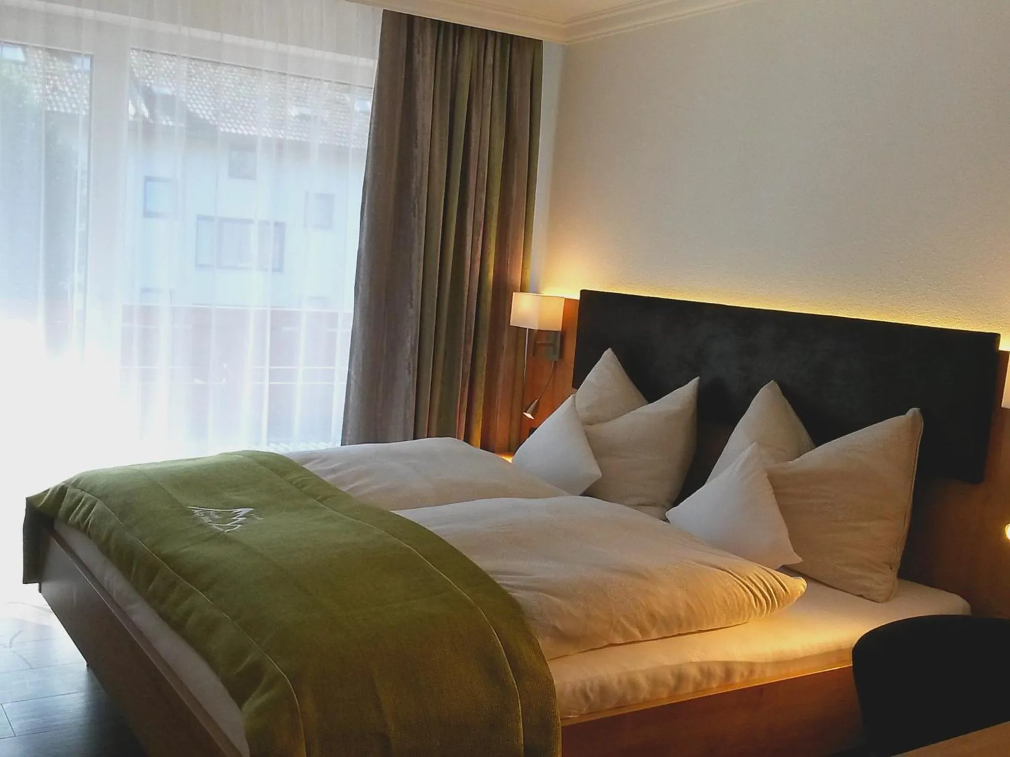 Photo of the whole room, Bed in Hotel Alp Inn - Chiemgaukarte inclusive