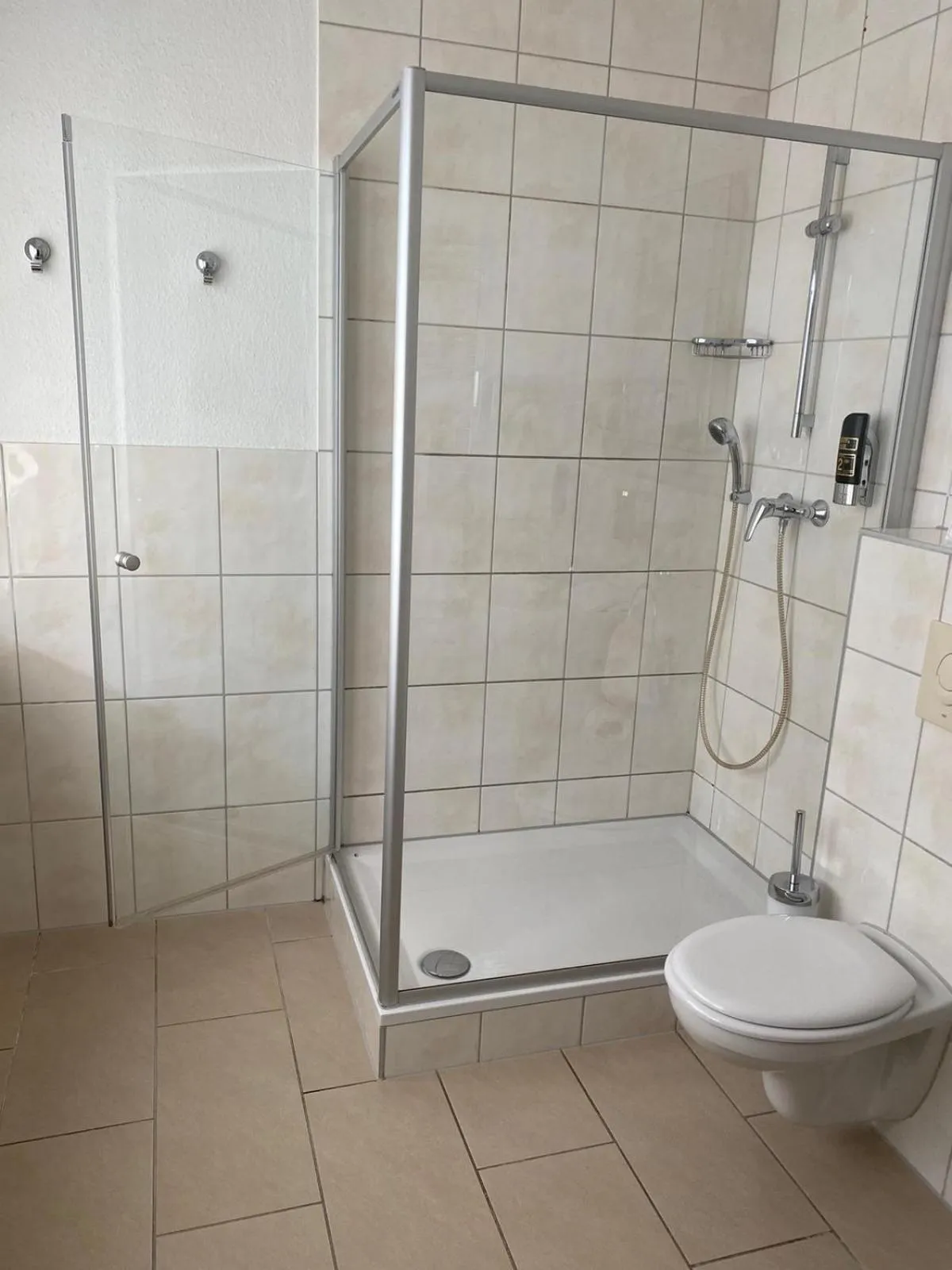 Shower in Klima Hotel Europarc