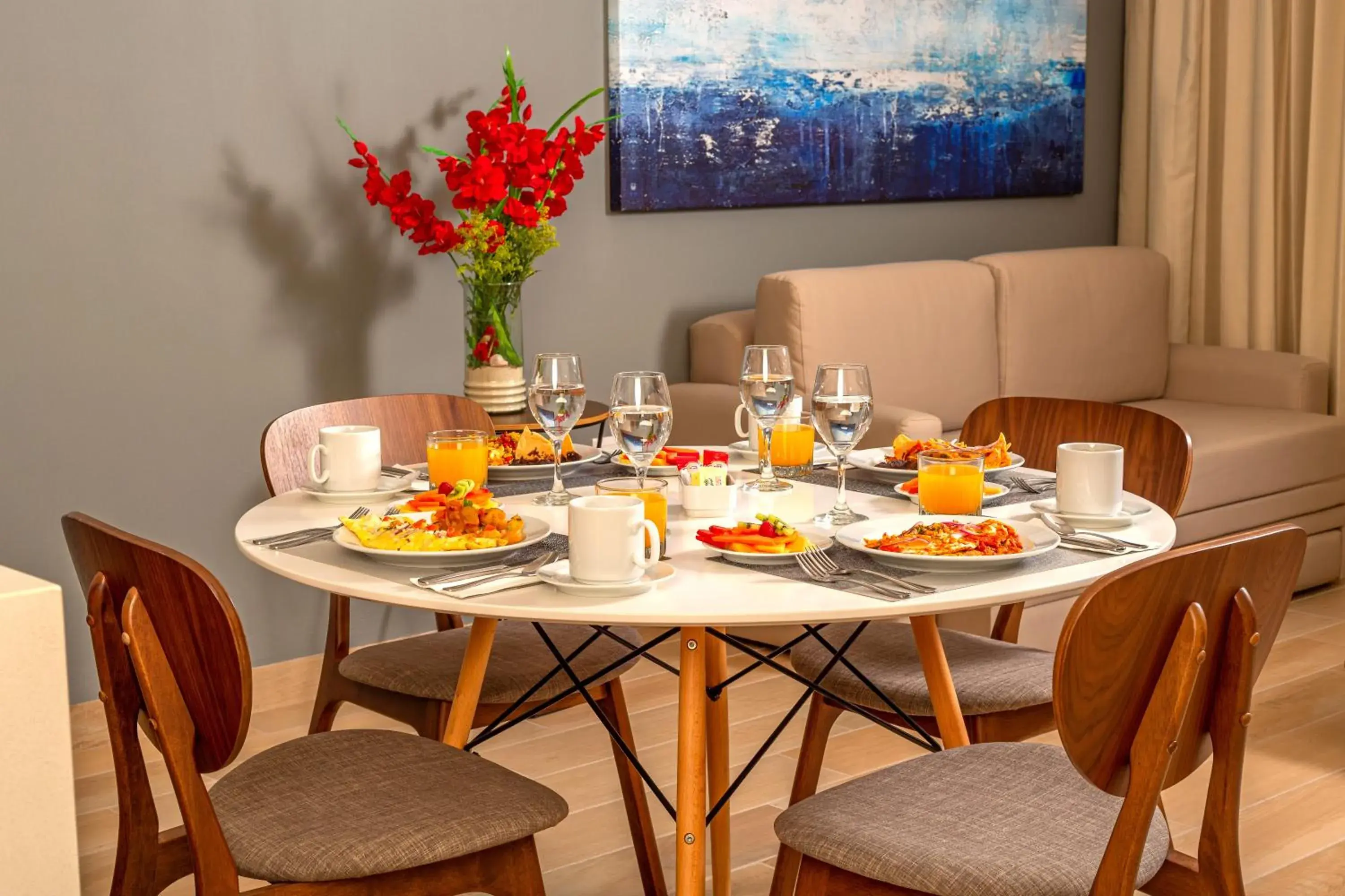 Living room in Tú Paraiso Privado- Lahun Suites Playa del carmen Living room in Tú Paraiso Privado- Lahun Suites Playa del carmen