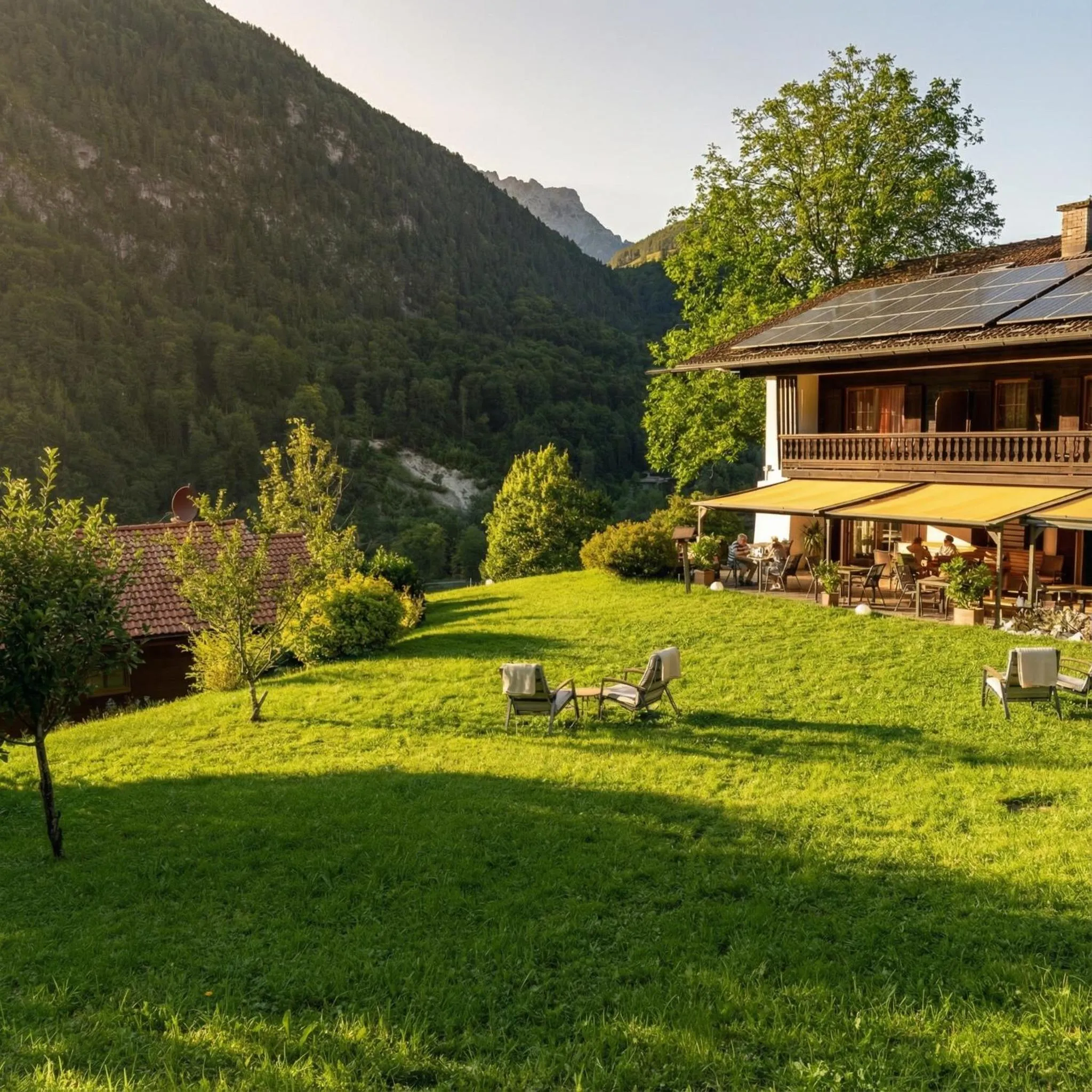Property building in Hotel & Chalets Lampllehen