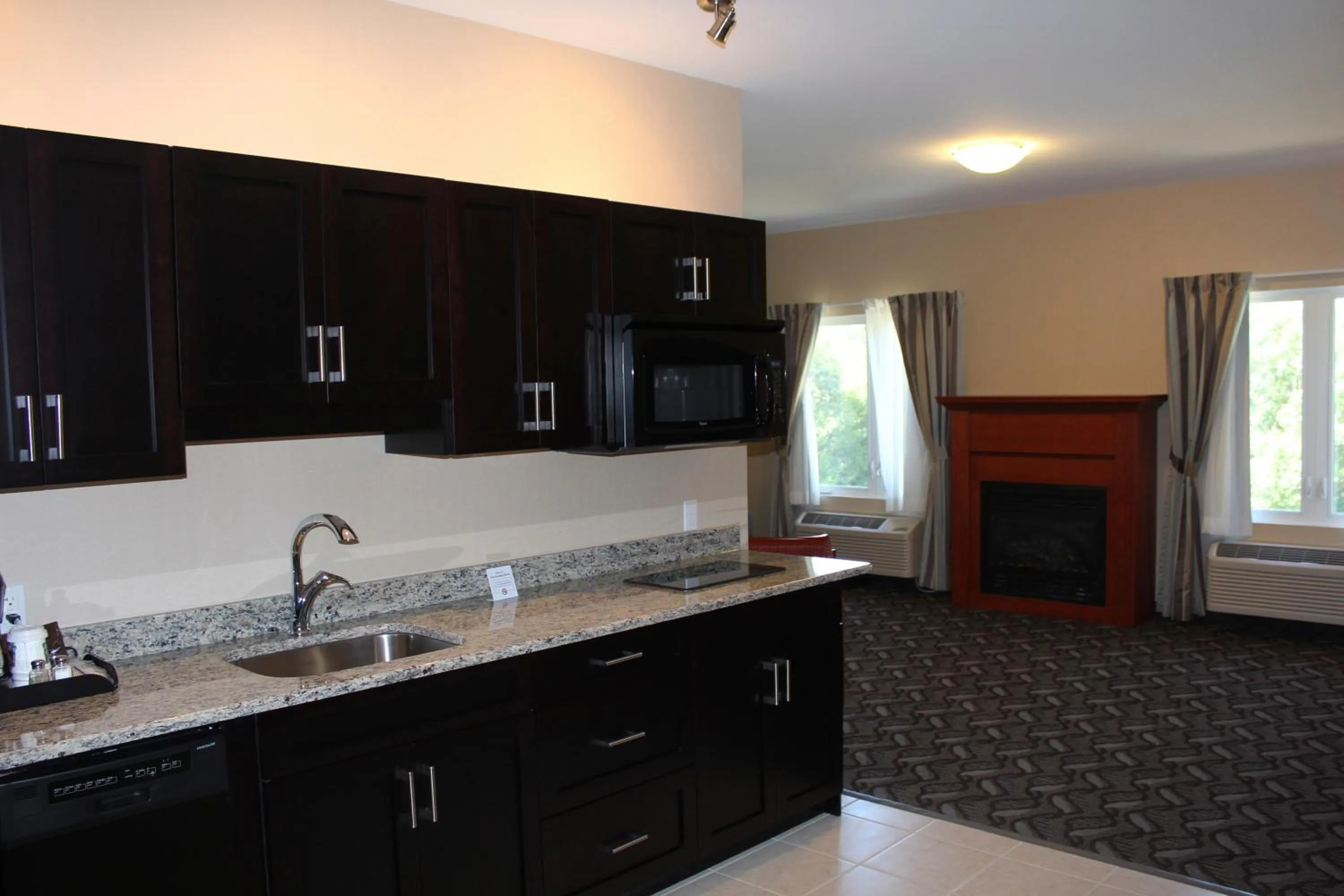 Kitchen or kitchenette in Quality Inn Southampton