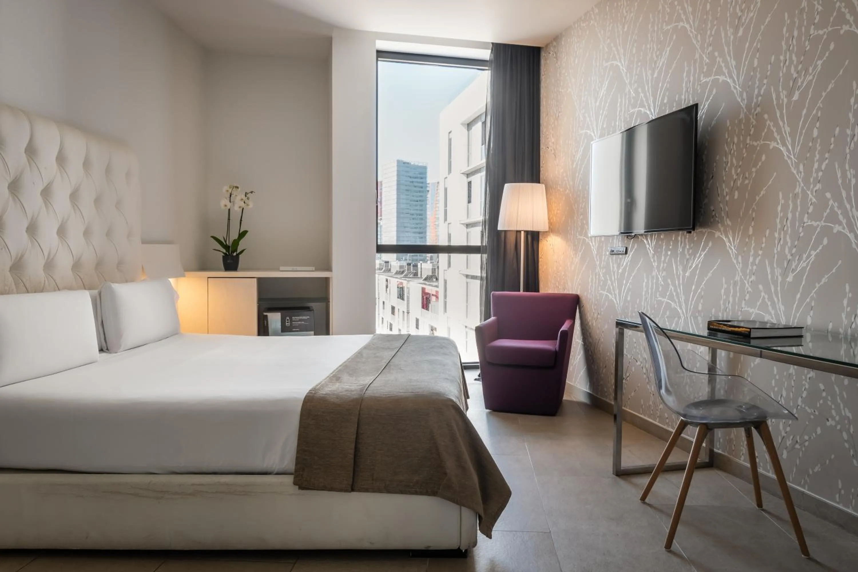 TV and multimedia, Bed in Hotel SB Plaza Europa