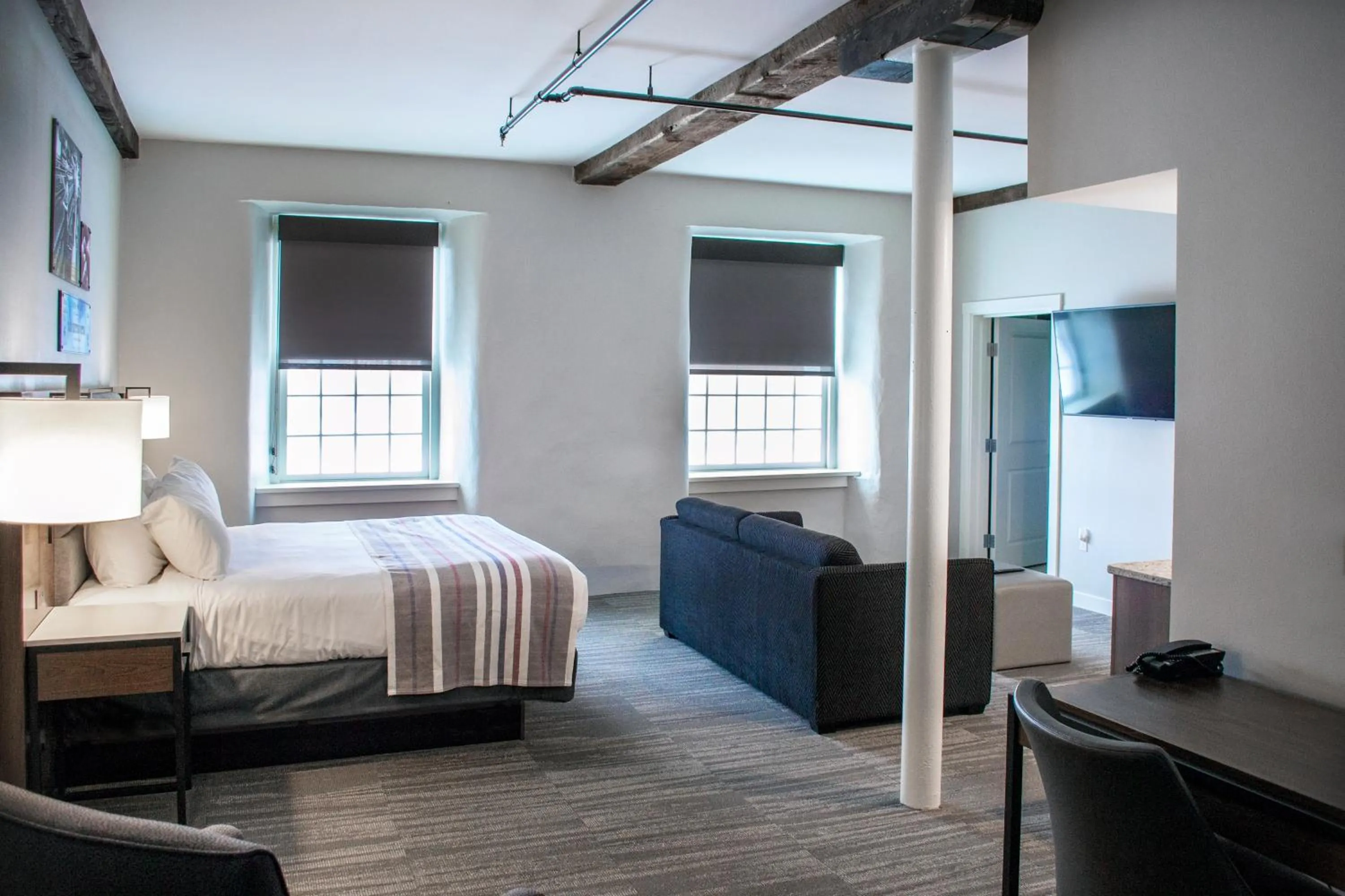 Bed in Hotel Millwright