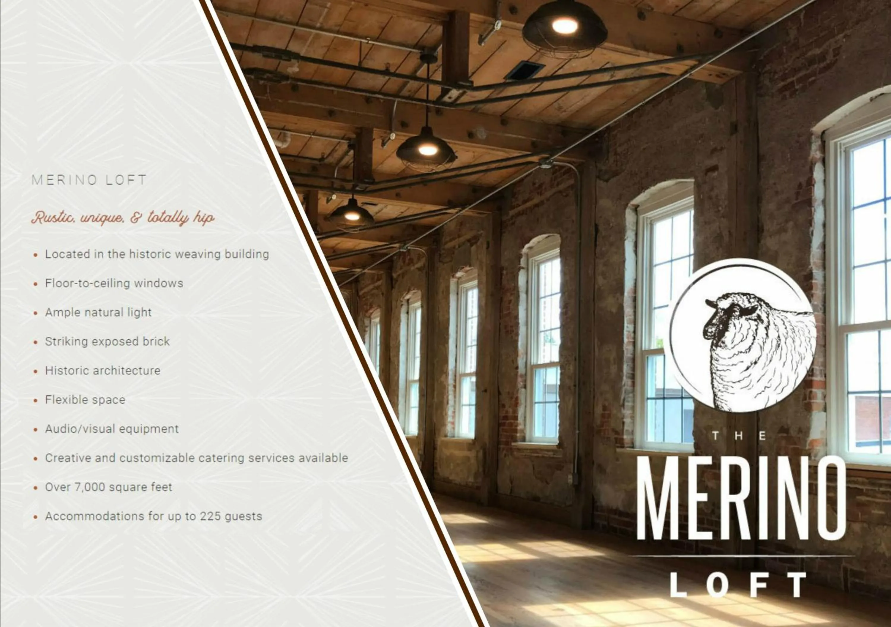 Property logo or sign in Hotel Millwright