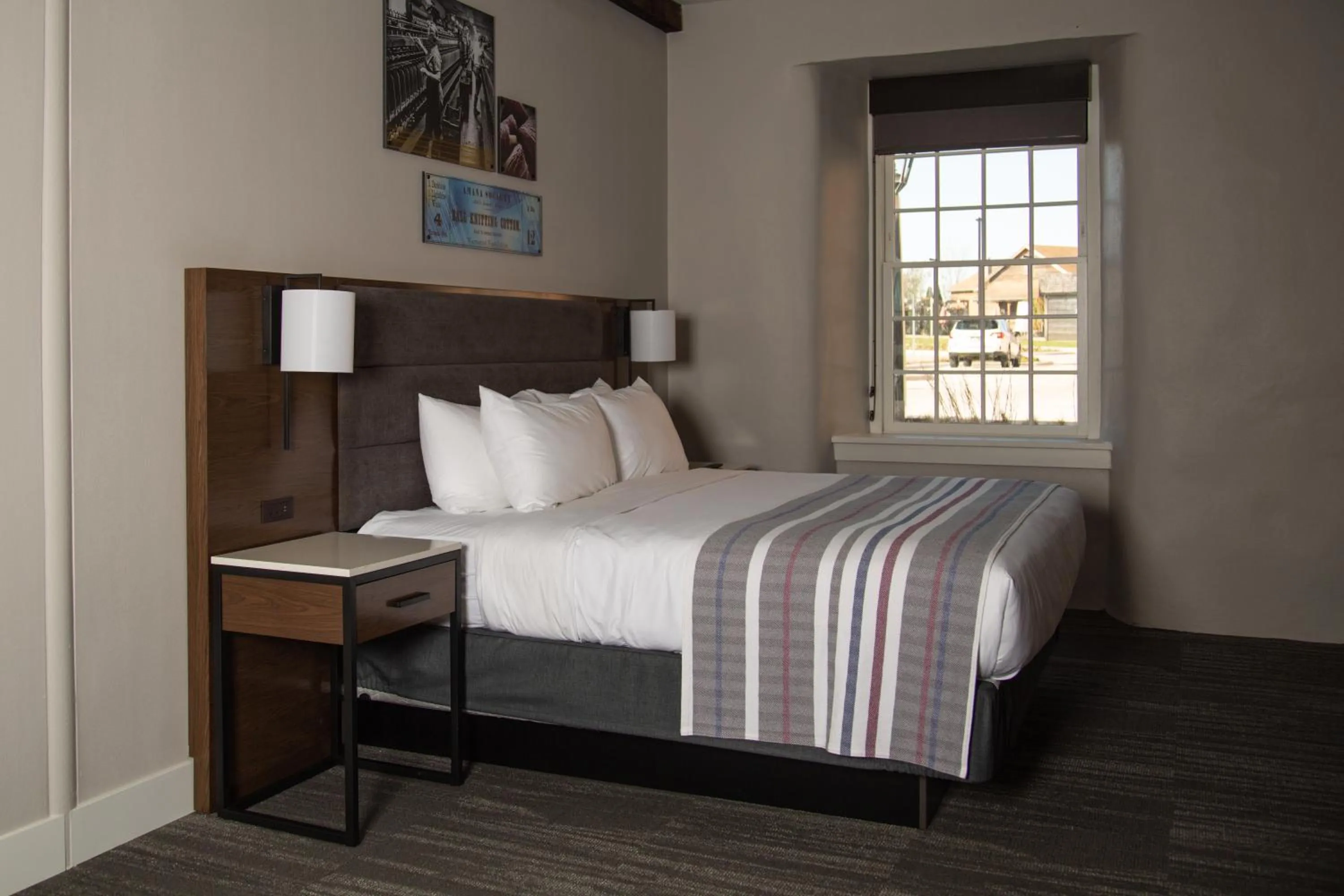 Bed in Hotel Millwright