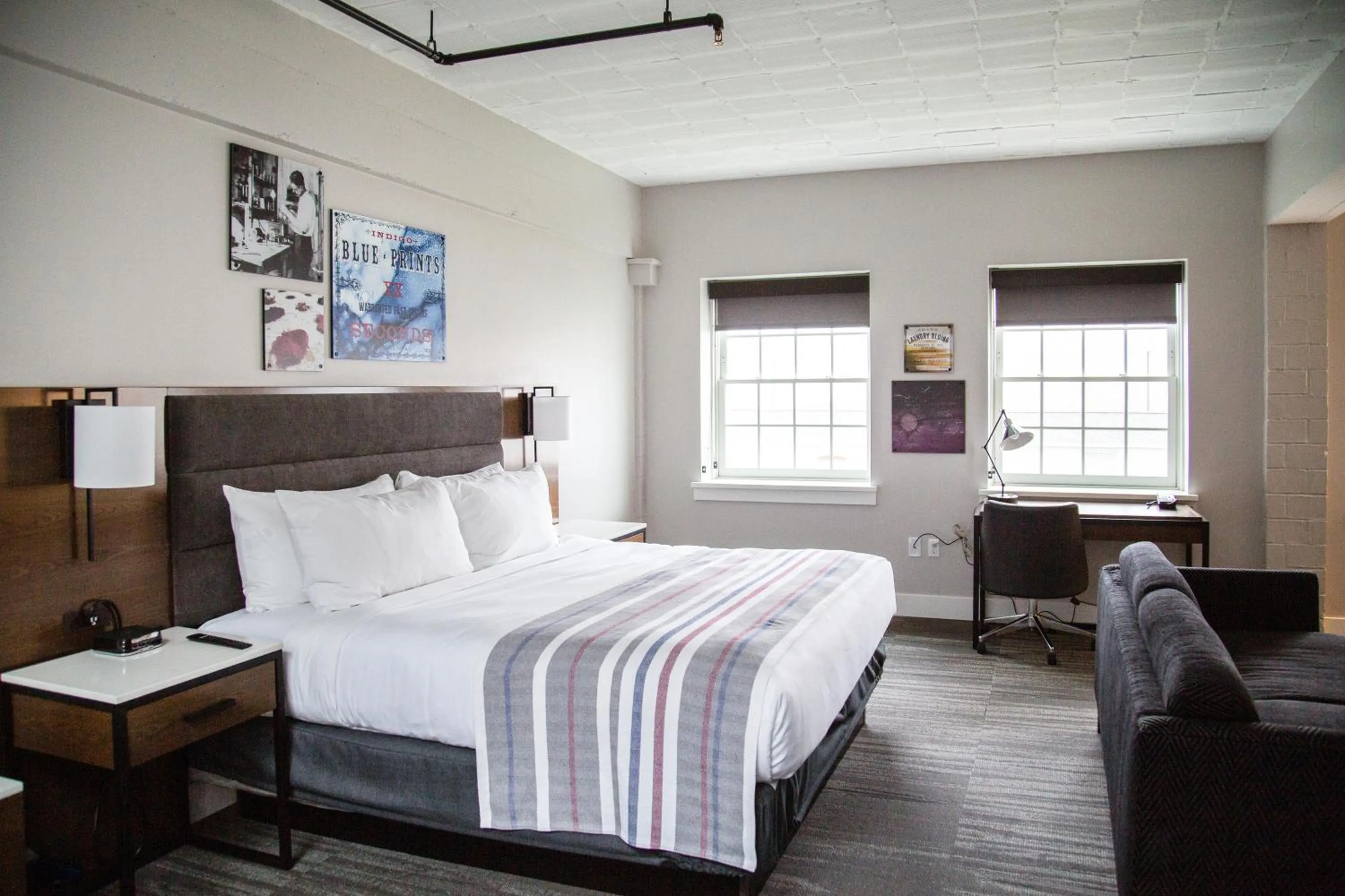 Bed in Hotel Millwright