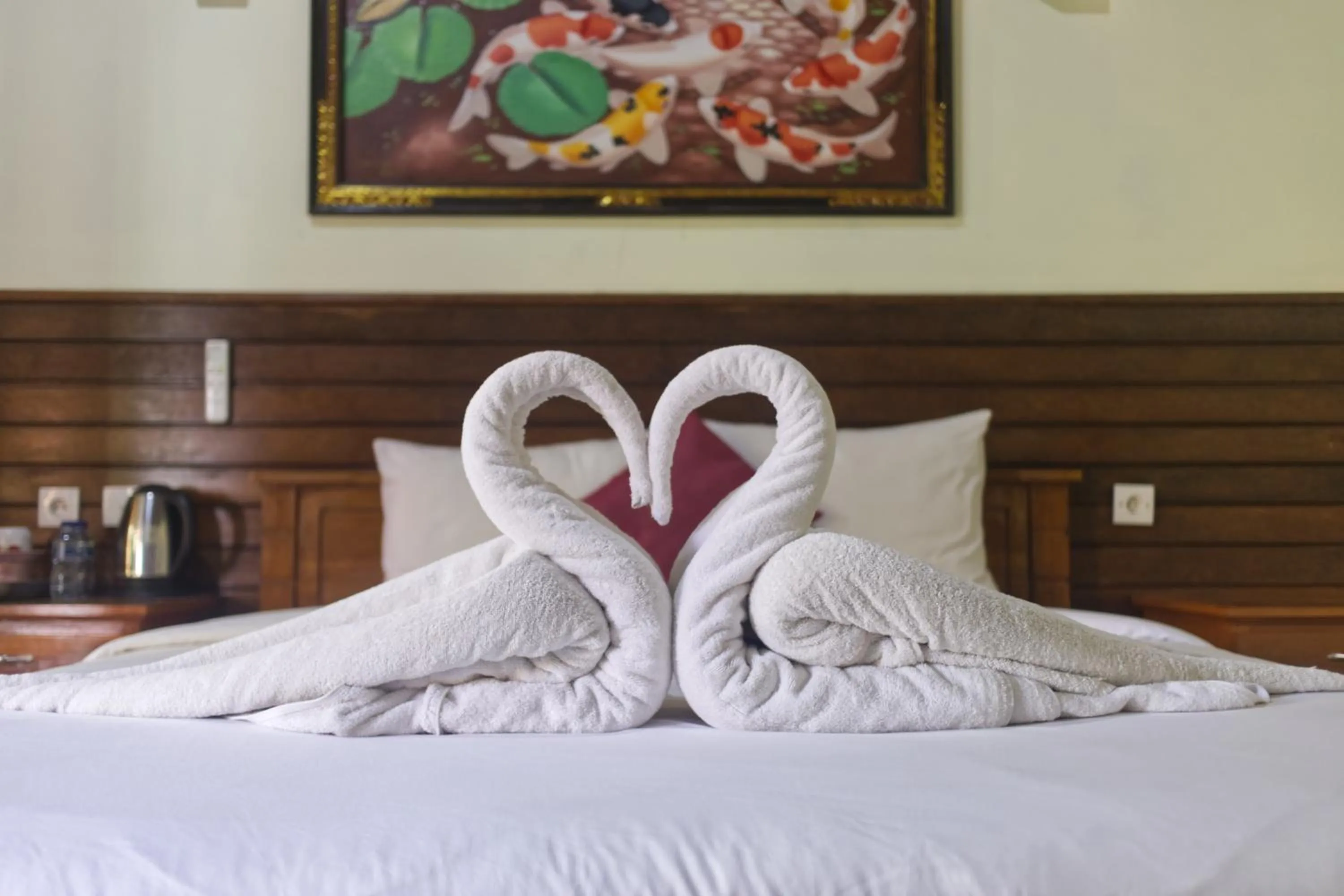 Bed in Putri Nusa Beach