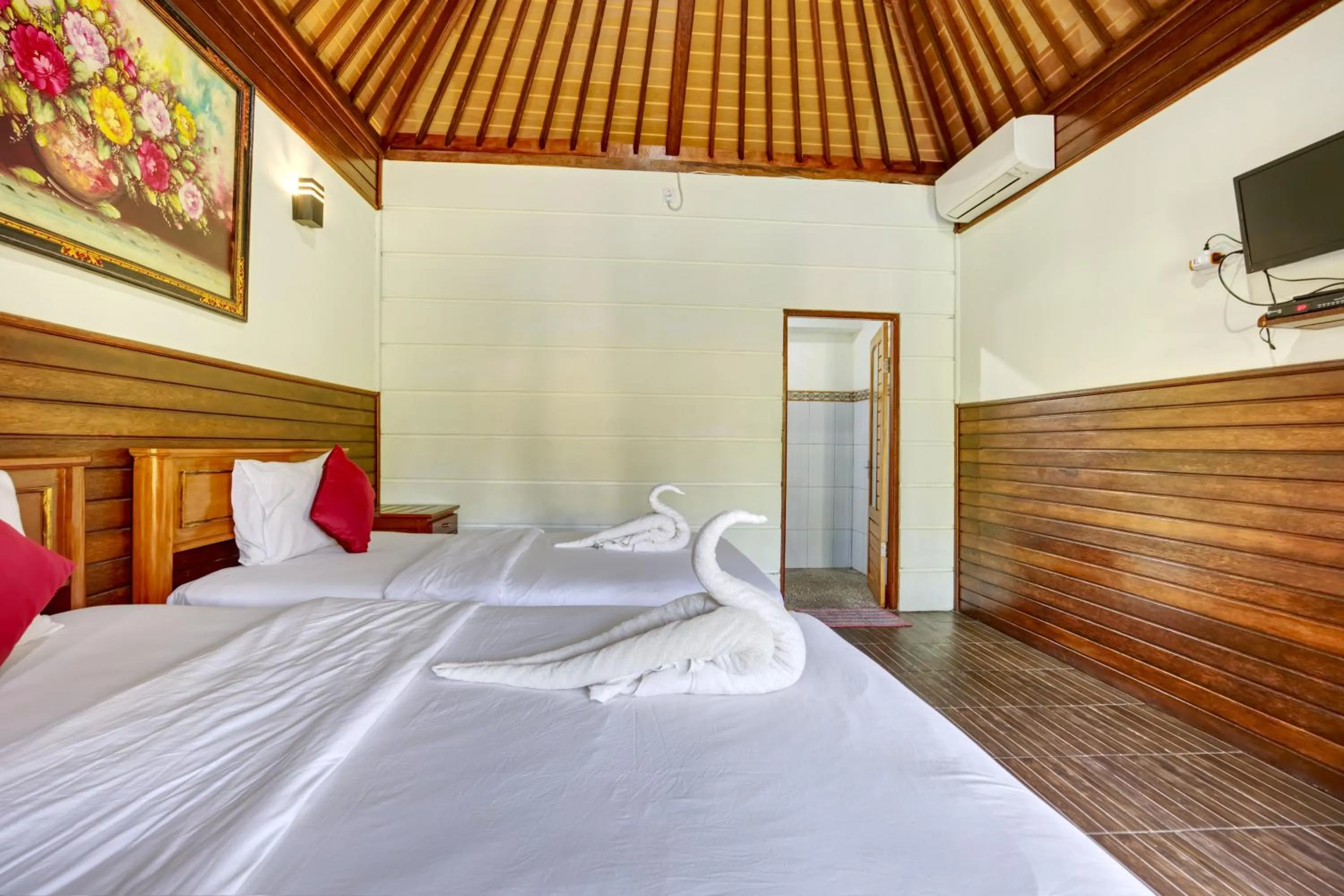 Bed in Putri Nusa Beach