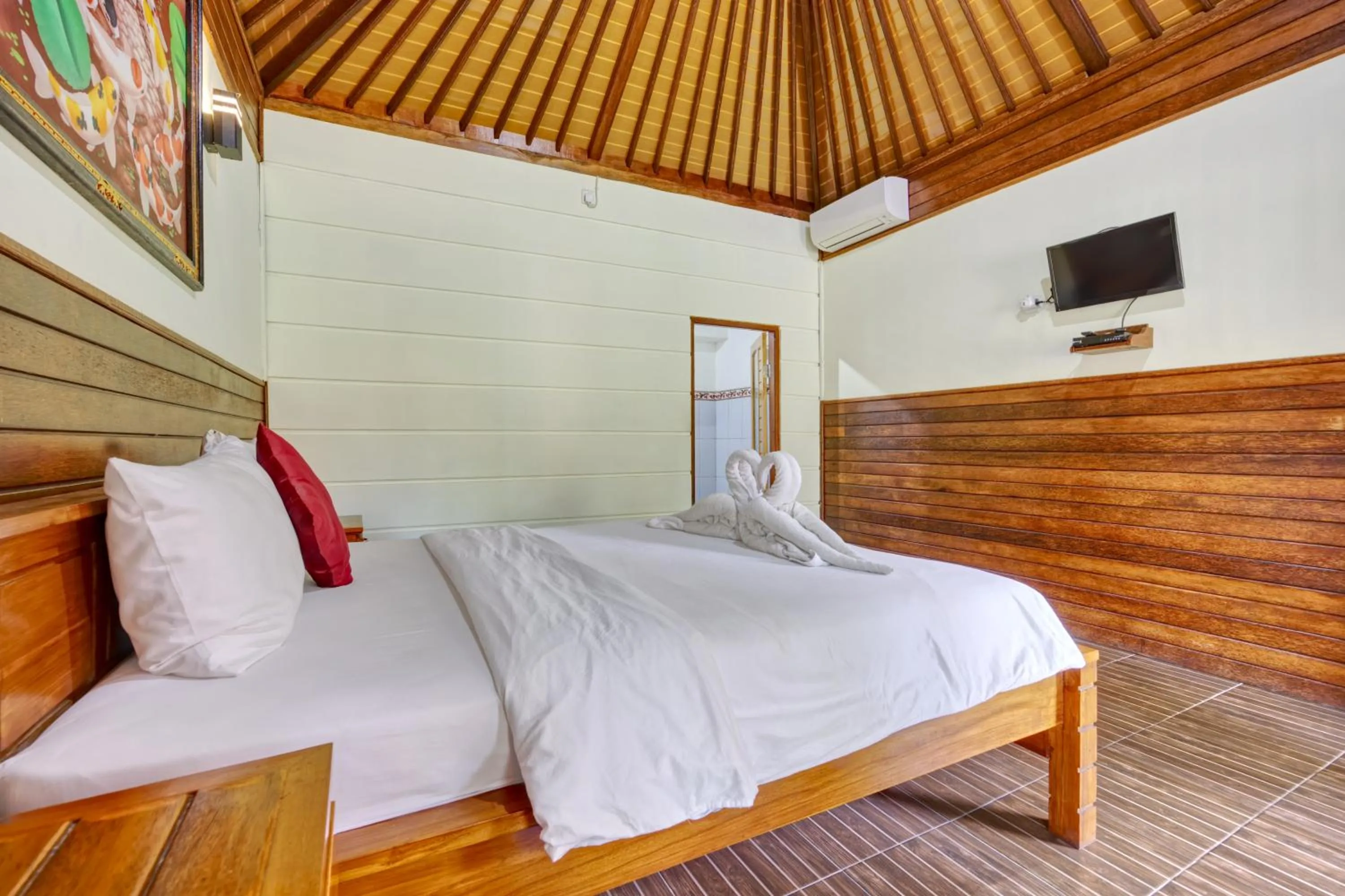 Bed in Putri Nusa Beach