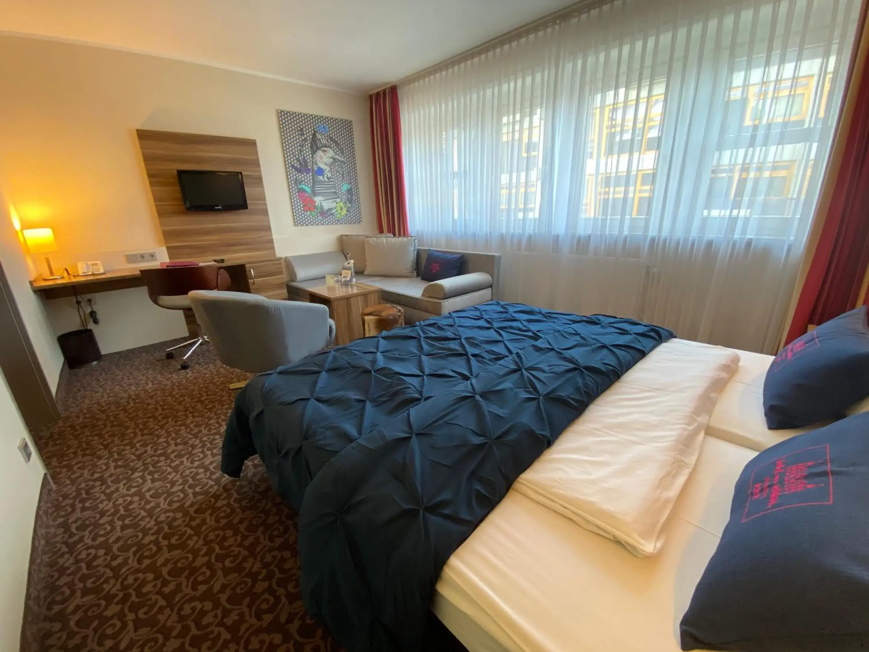 Bed in Hotel Am Schloss Ahrensburg Bed in Hotel Am Schloss Ahrensburg