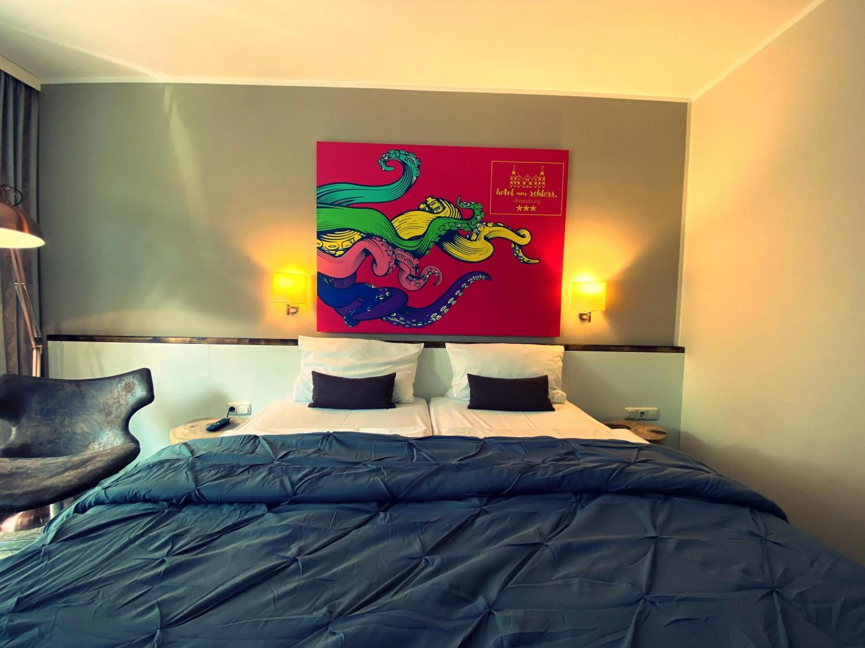 Bed in Hotel Am Schloss Ahrensburg