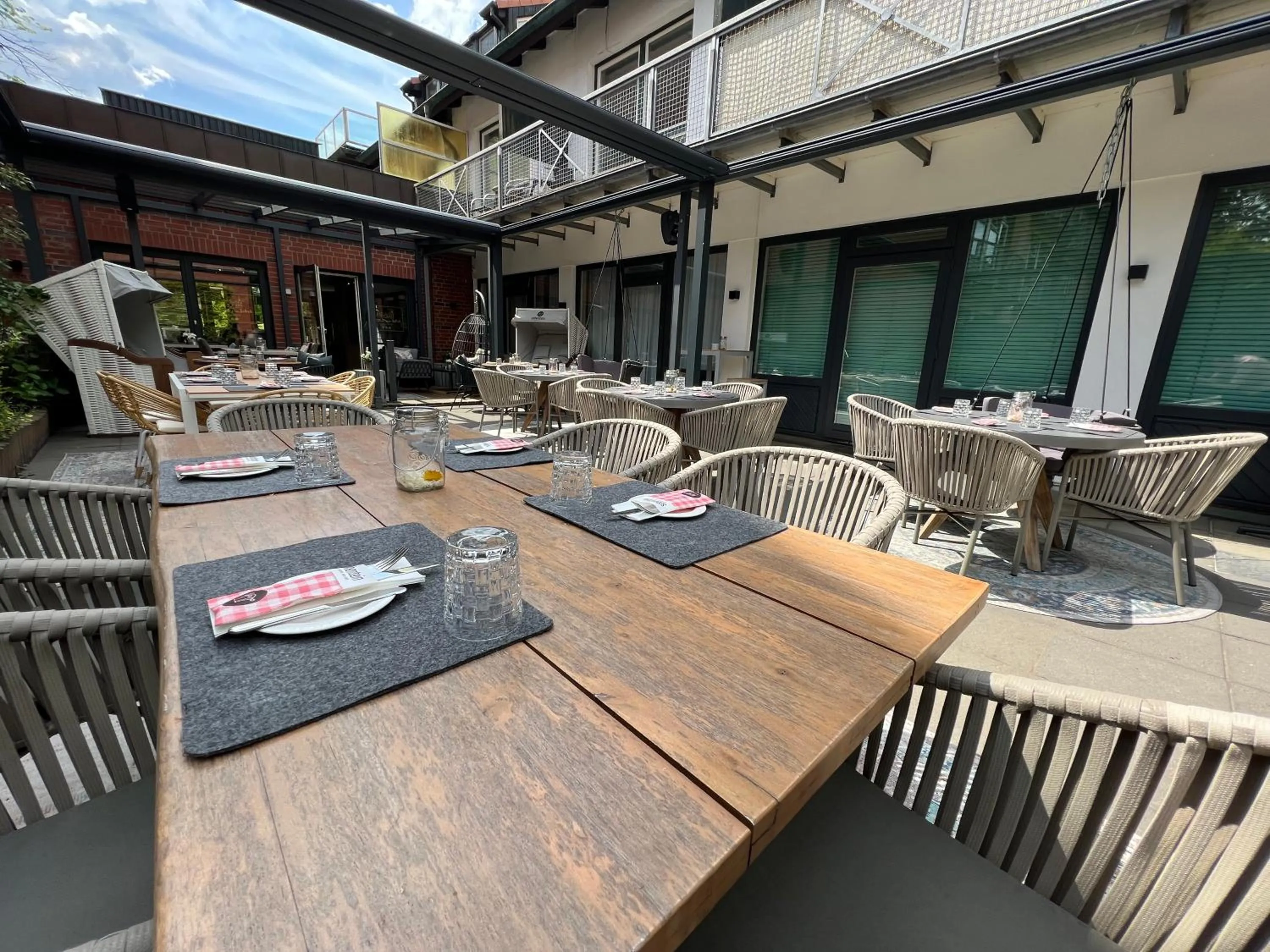 Balcony/Terrace in Hotel Am Schloss Ahrensburg