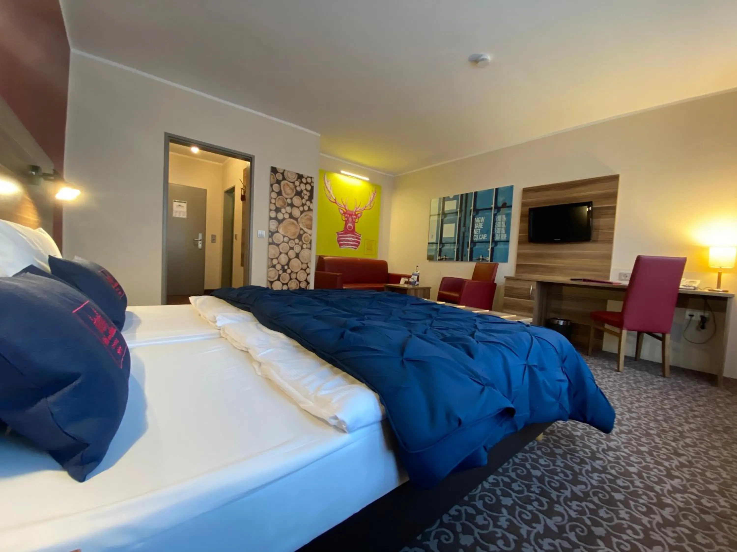 Bed in Hotel Am Schloss Ahrensburg