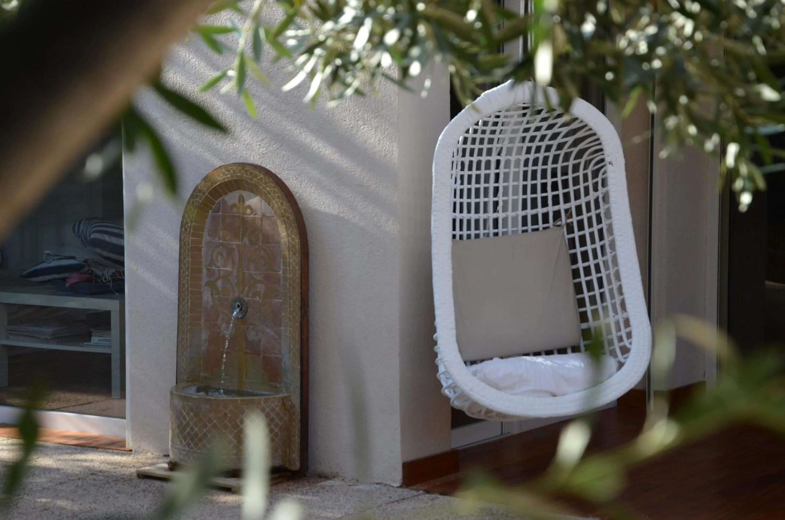 Garden in Les Chambres d'Hôtes du Grand Mornas