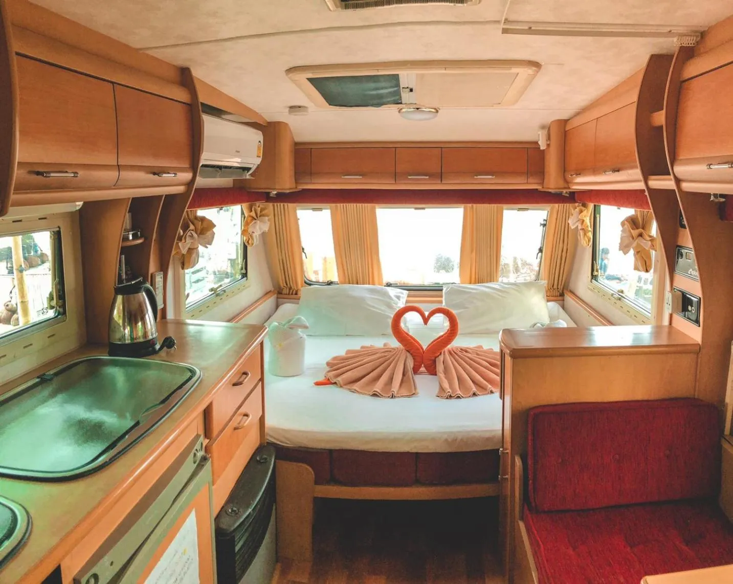 Bed in Beach House Camp