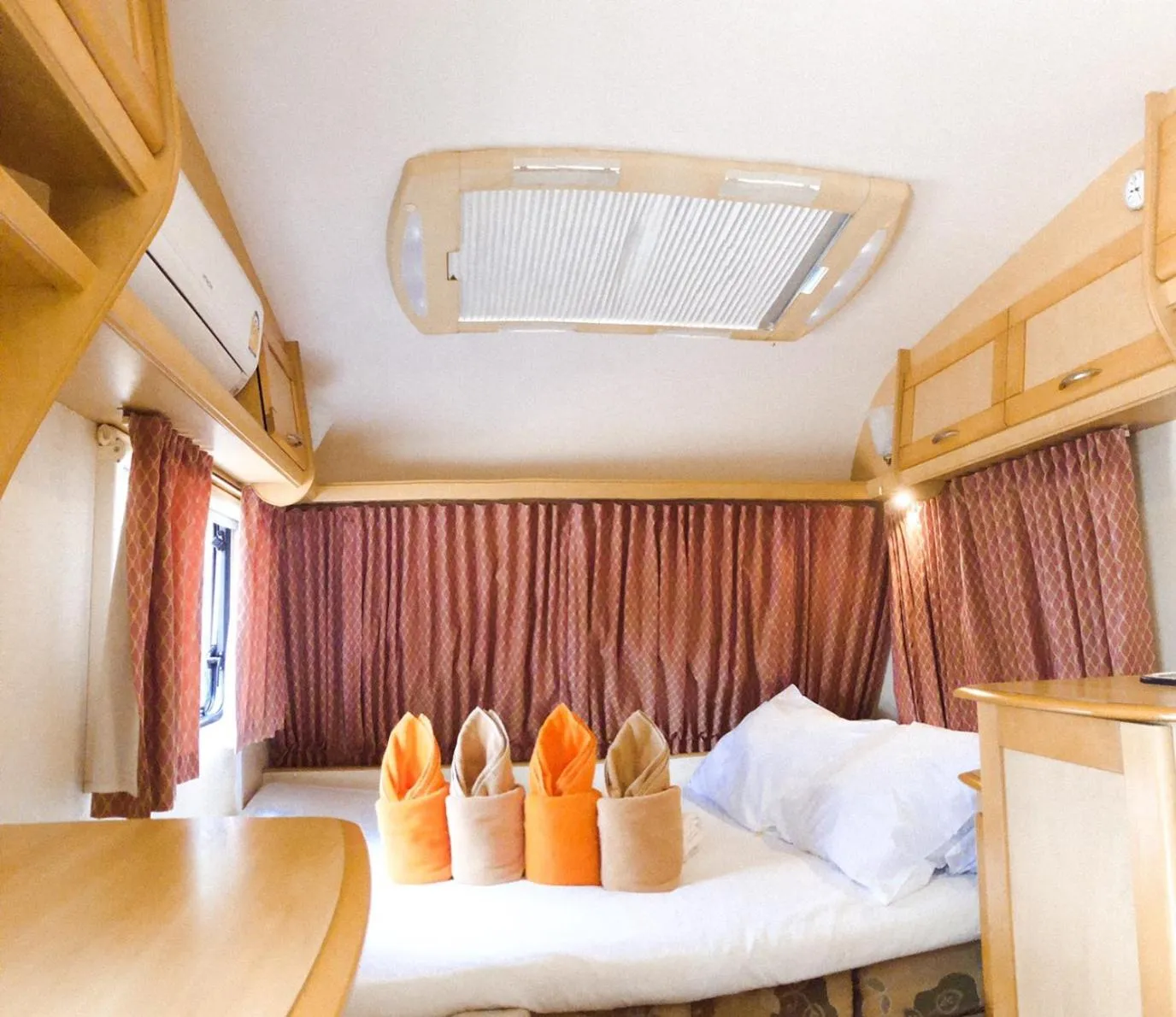 Bed in Beach House Camp